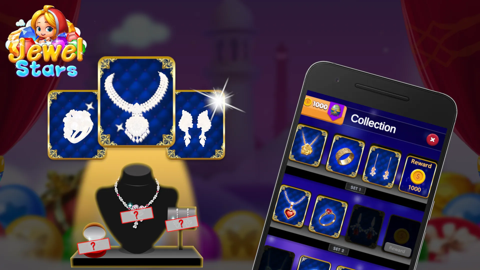 Jewel Stars-Link Puzzle Game | Indus Appstore | Screenshot