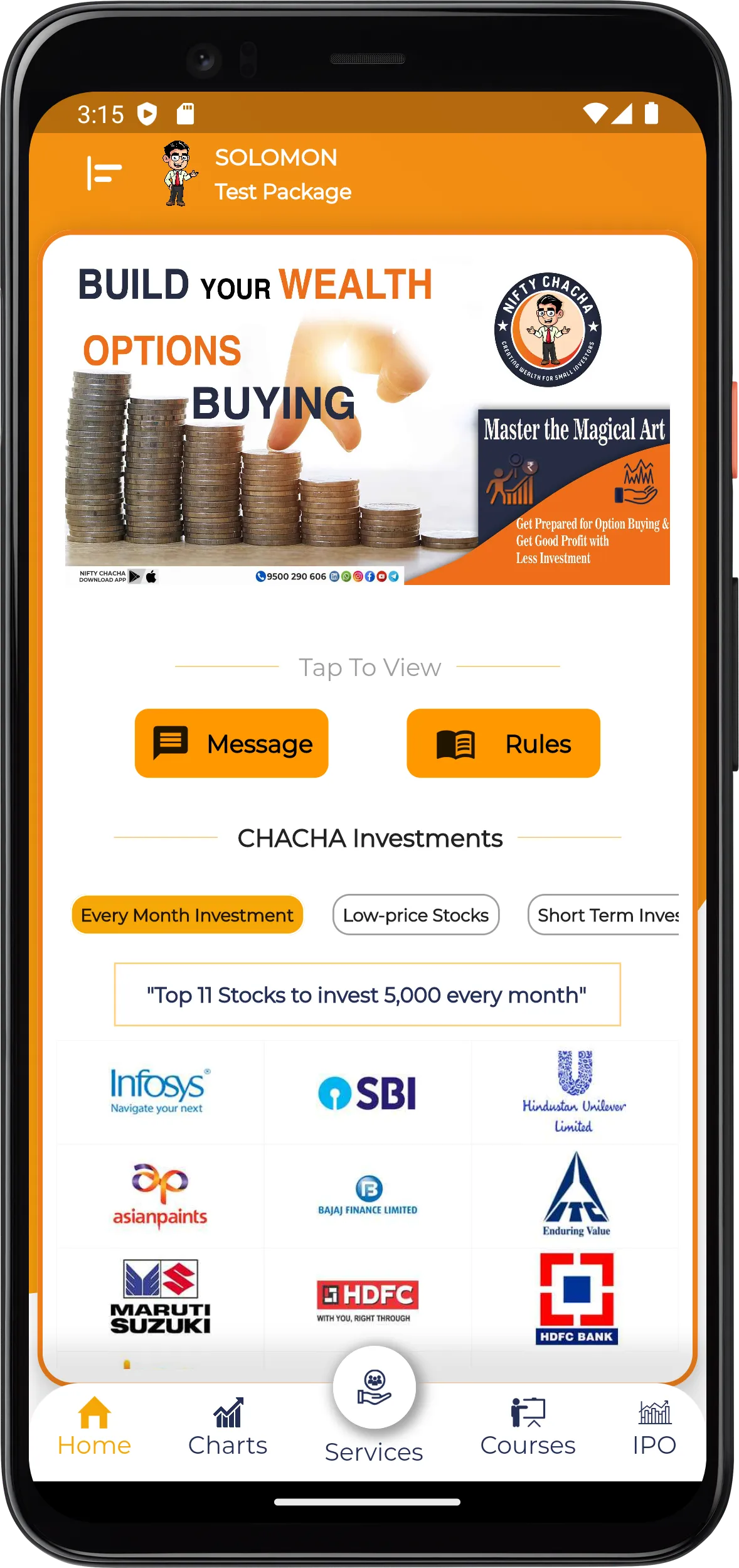 Nifty Chacha | Indus Appstore | Screenshot