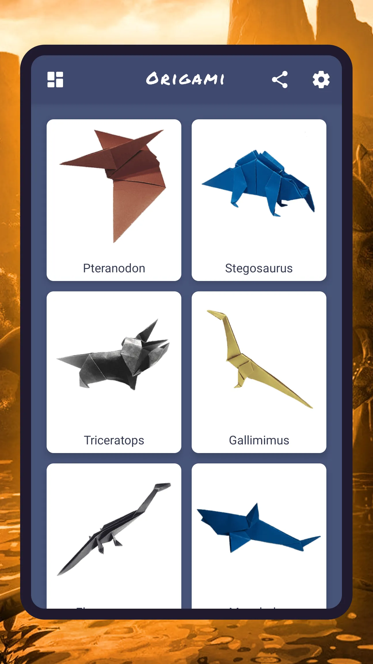 How to make origami dinosaurs | Indus Appstore | Screenshot