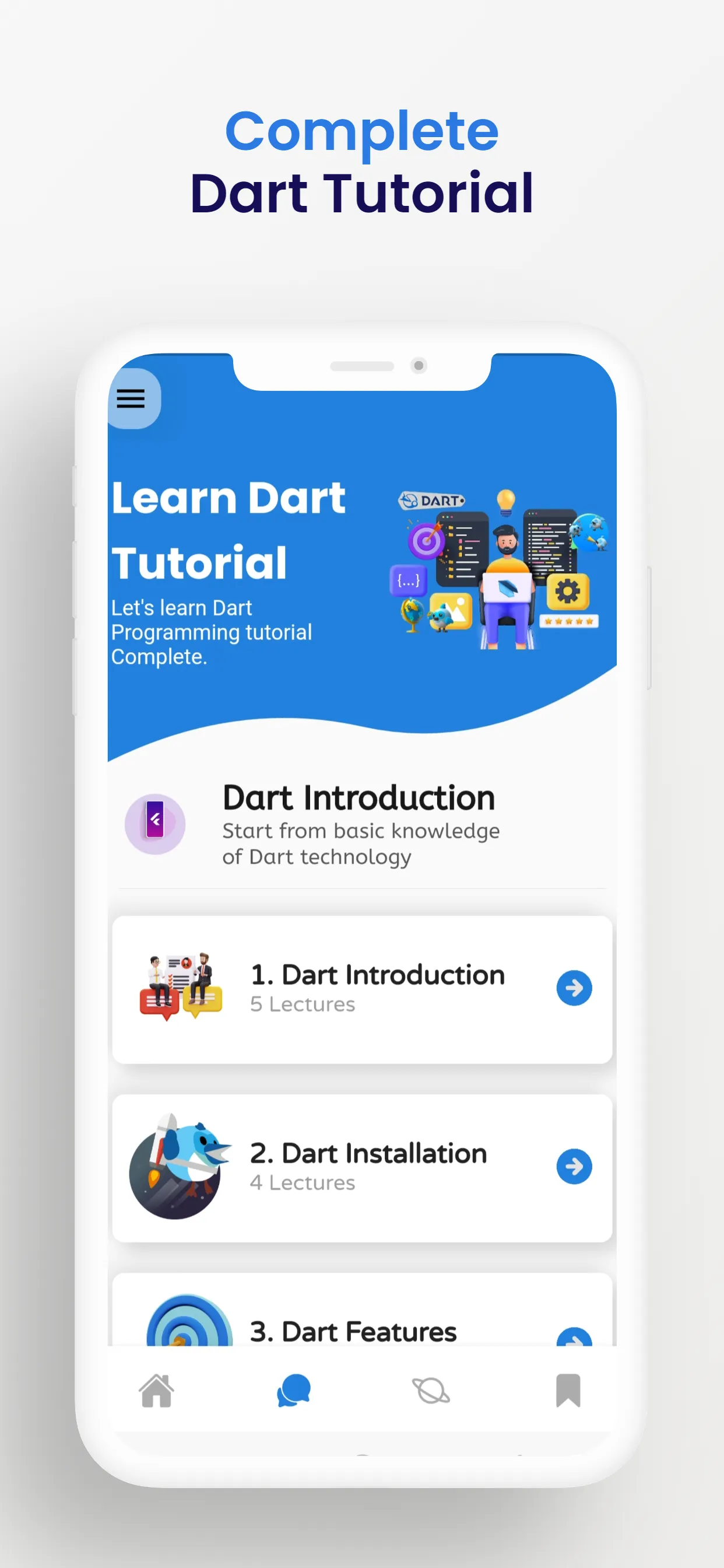 Learn Dart & Flutter | Indus Appstore | Screenshot