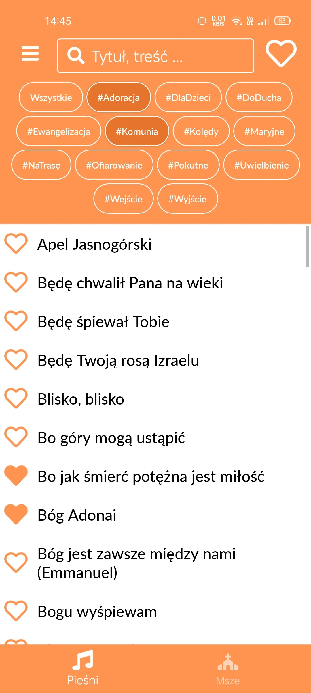 Śpiewnik SWE | Indus Appstore | Screenshot