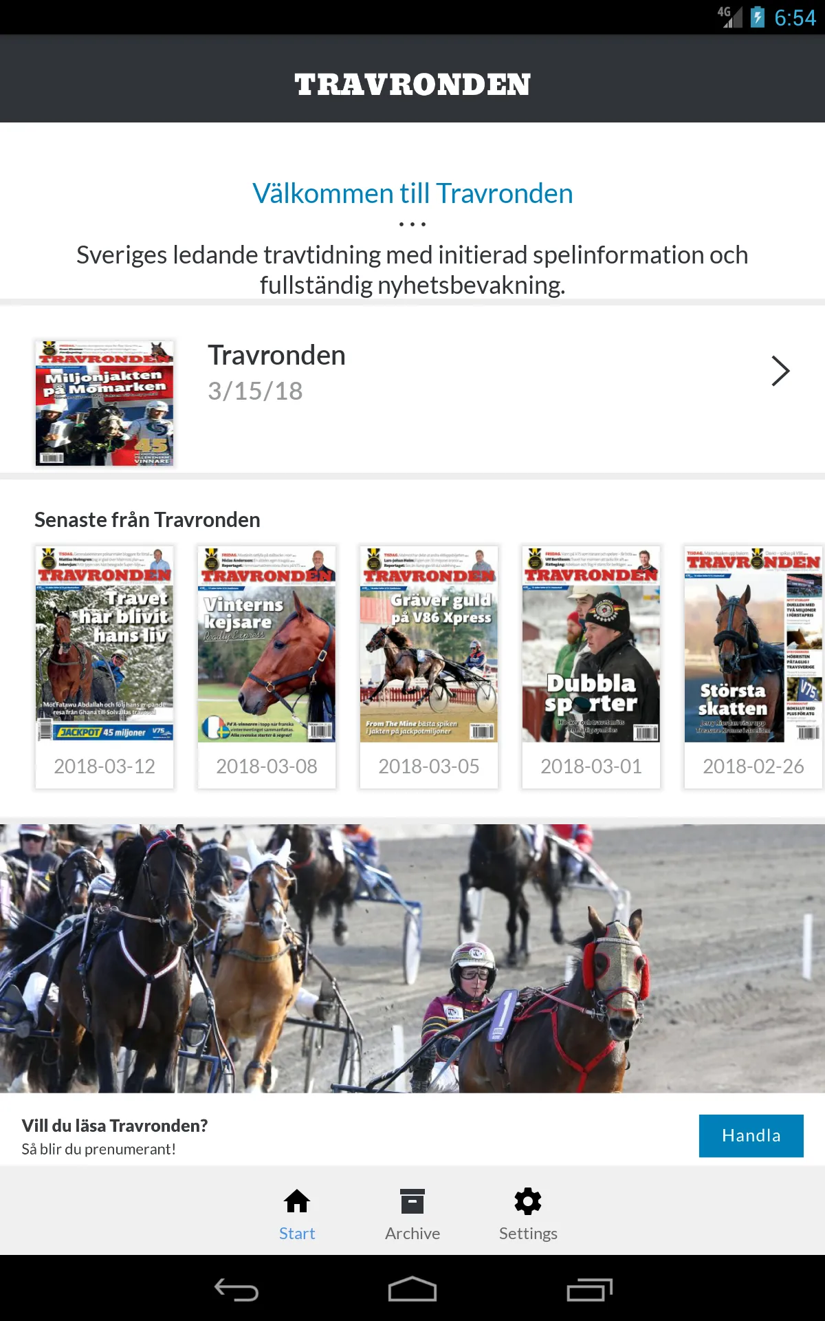 Travronden tidning | Indus Appstore | Screenshot