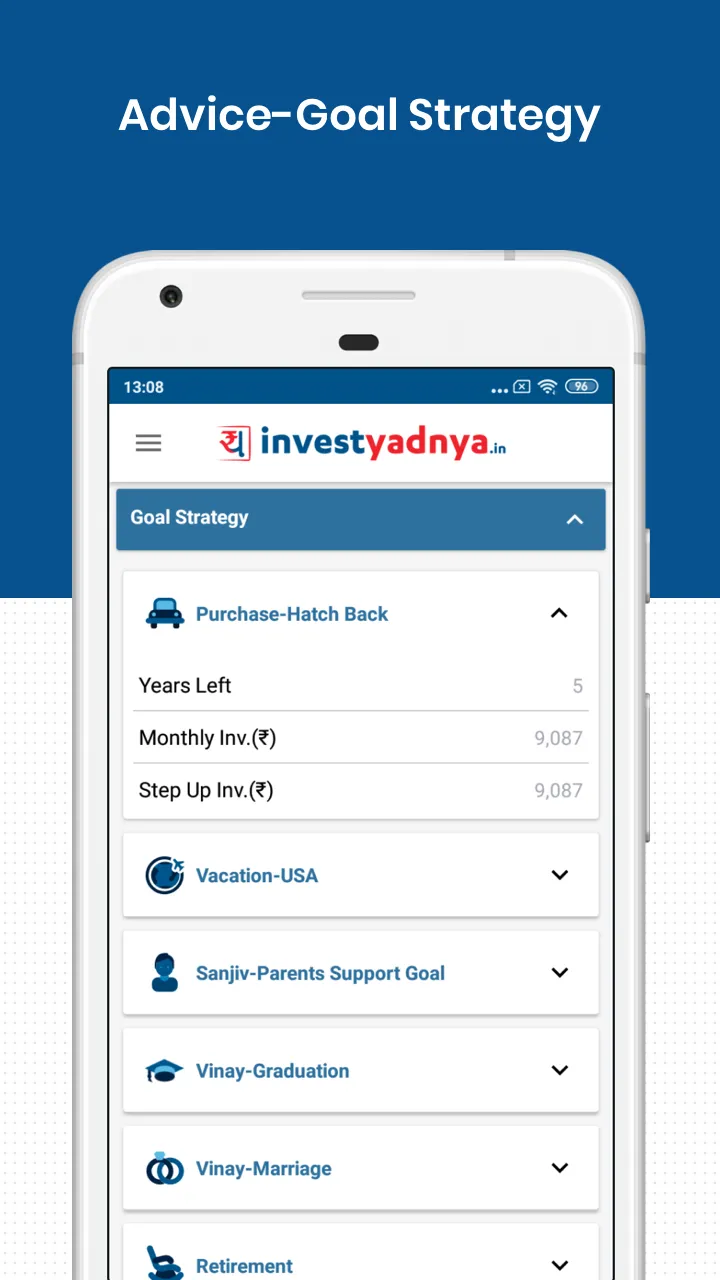 InvestYadnya - Financial Plan, | Indus Appstore | Screenshot