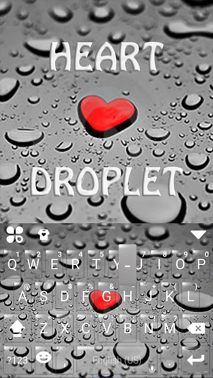 HeartDroplet Theme | Indus Appstore | Screenshot