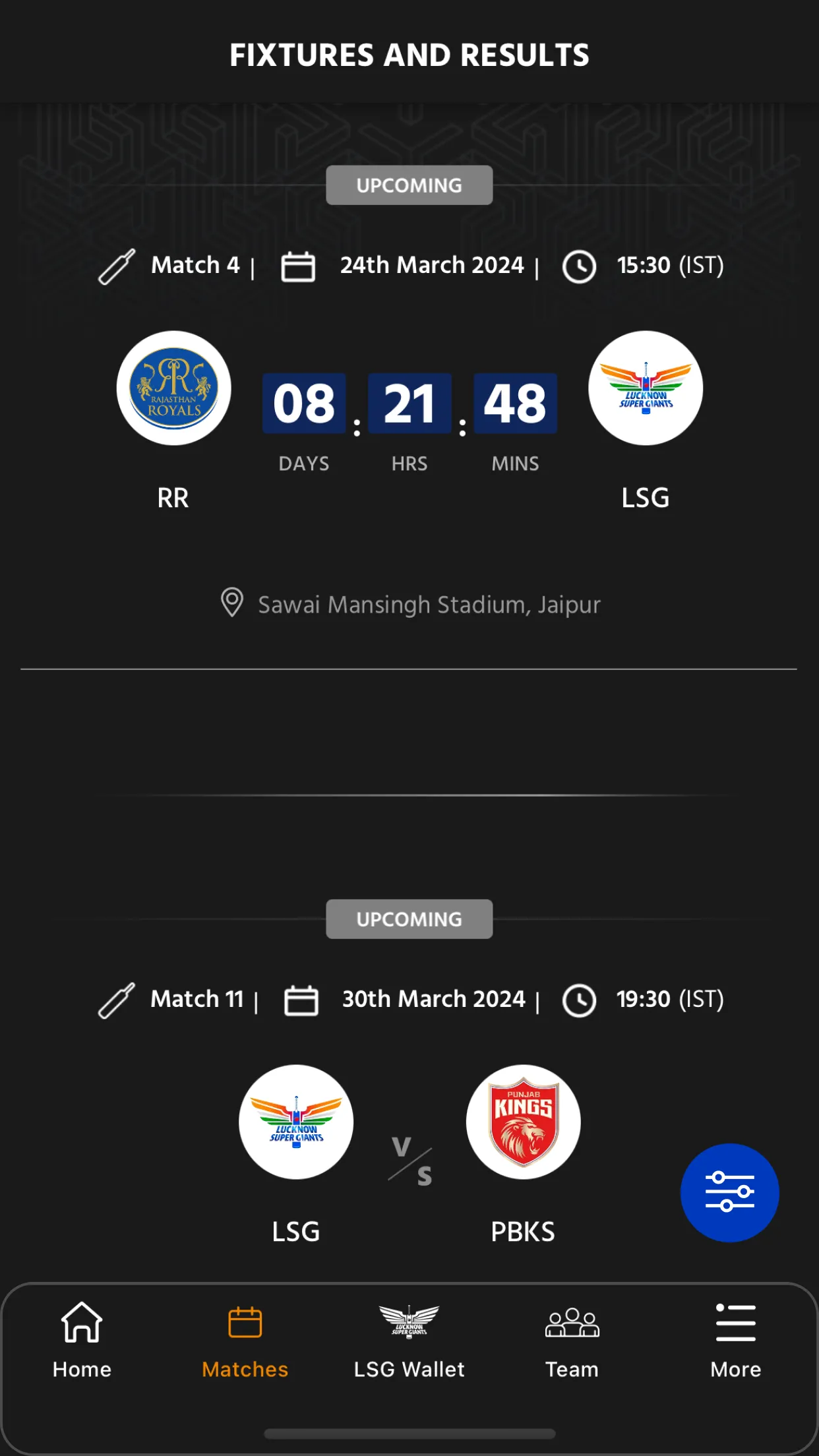 Lucknow Super Giants | Indus Appstore | Screenshot
