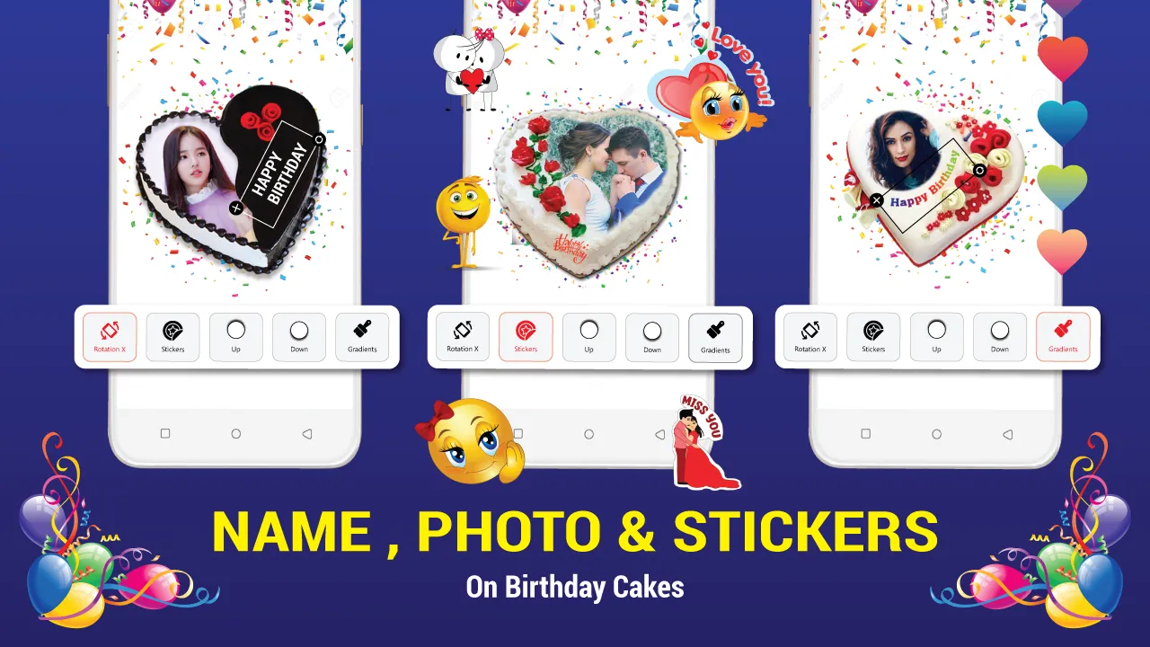 Name Photo On Birthday Cake | Indus Appstore | Screenshot