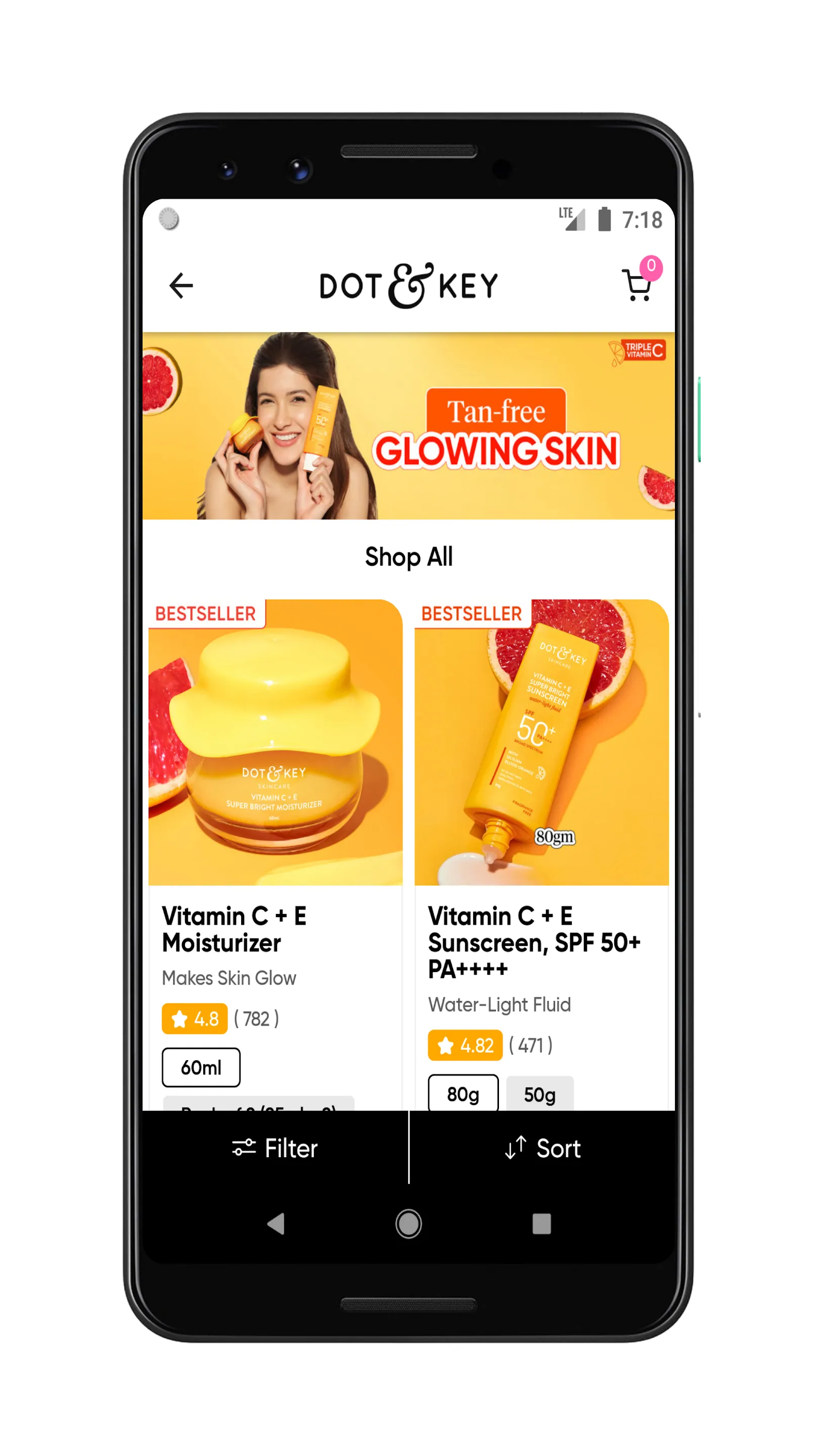 Dot & Key Skincare Shopping | Indus Appstore | Screenshot