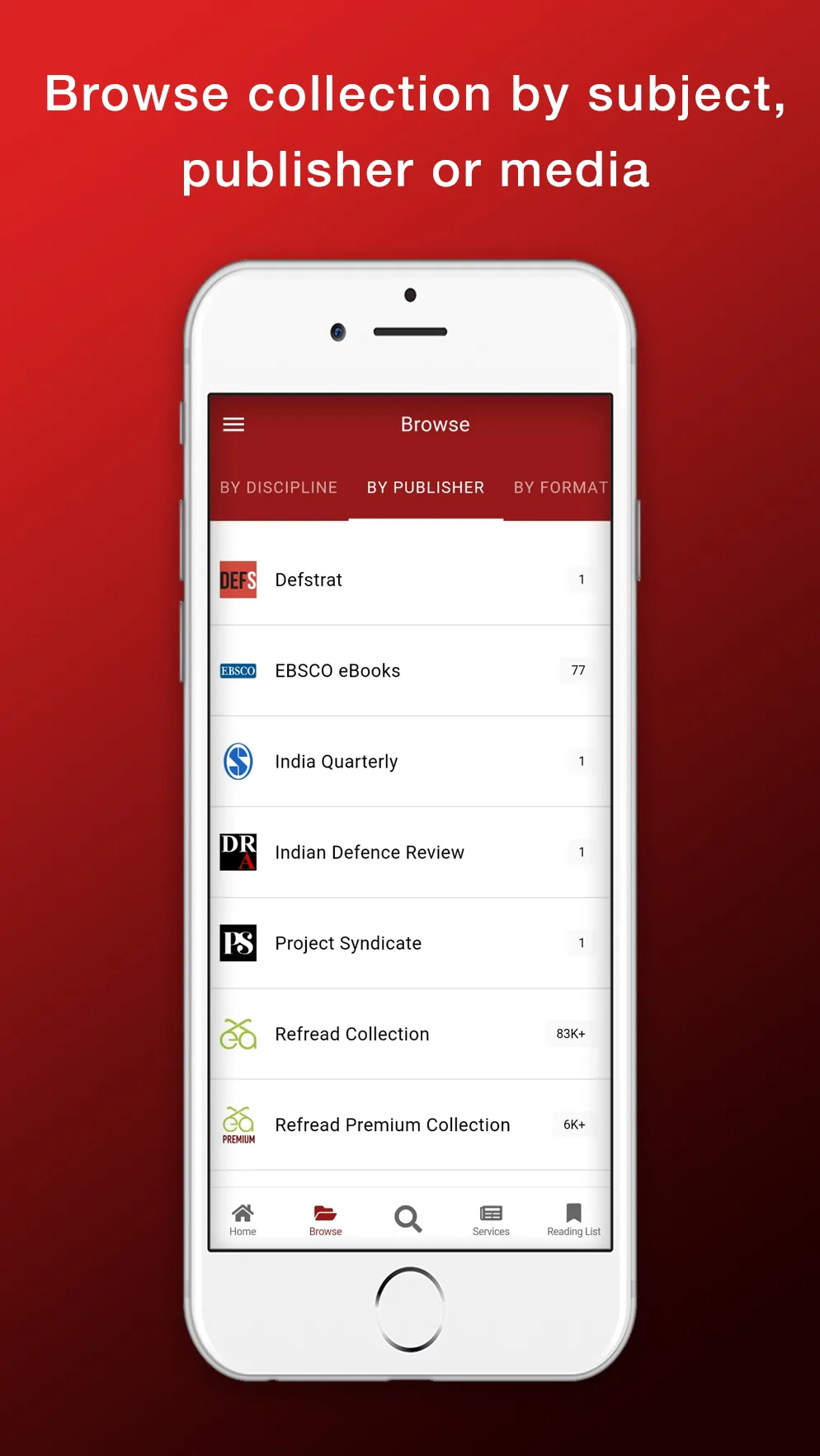 AWC eLibrary | Indus Appstore | Screenshot