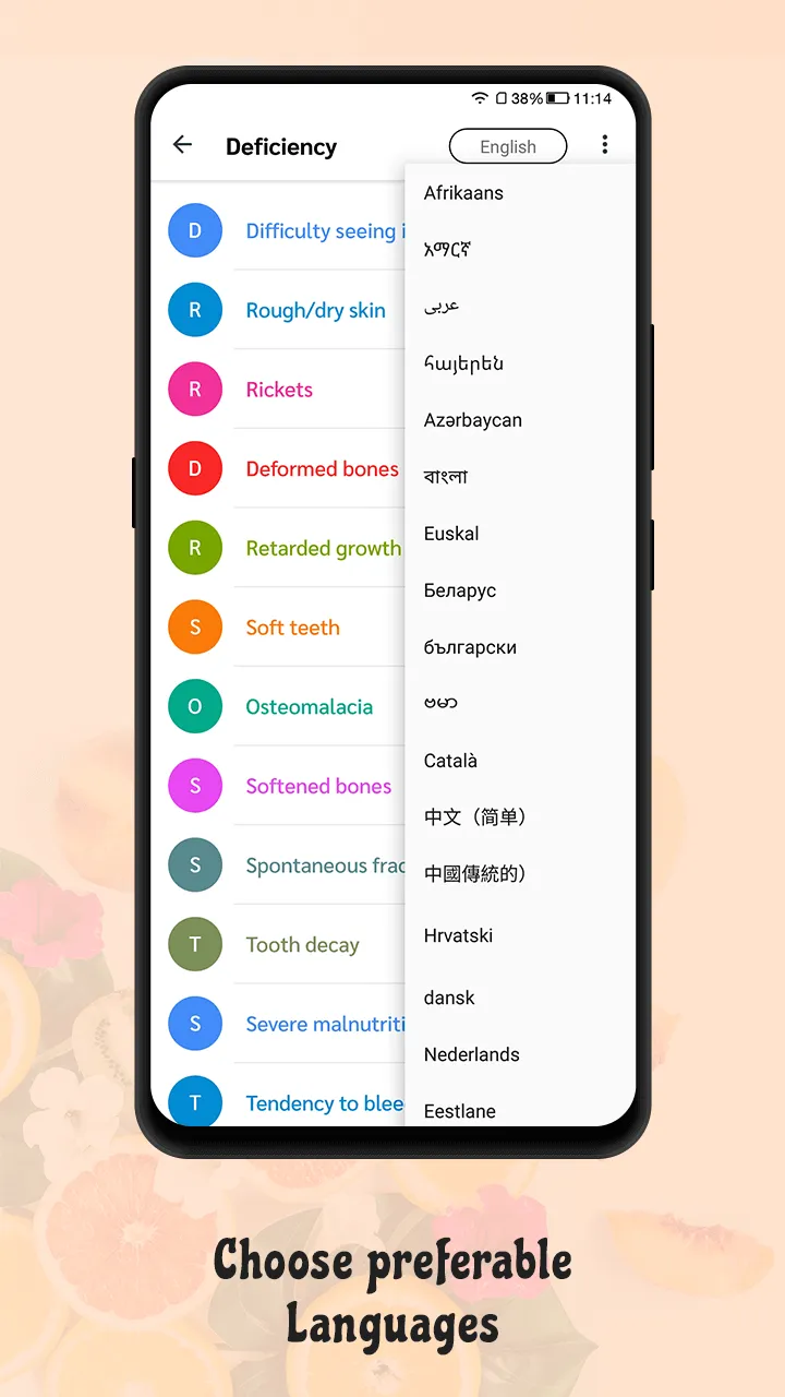 Vitamin Sources From Fruits | Indus Appstore | Screenshot