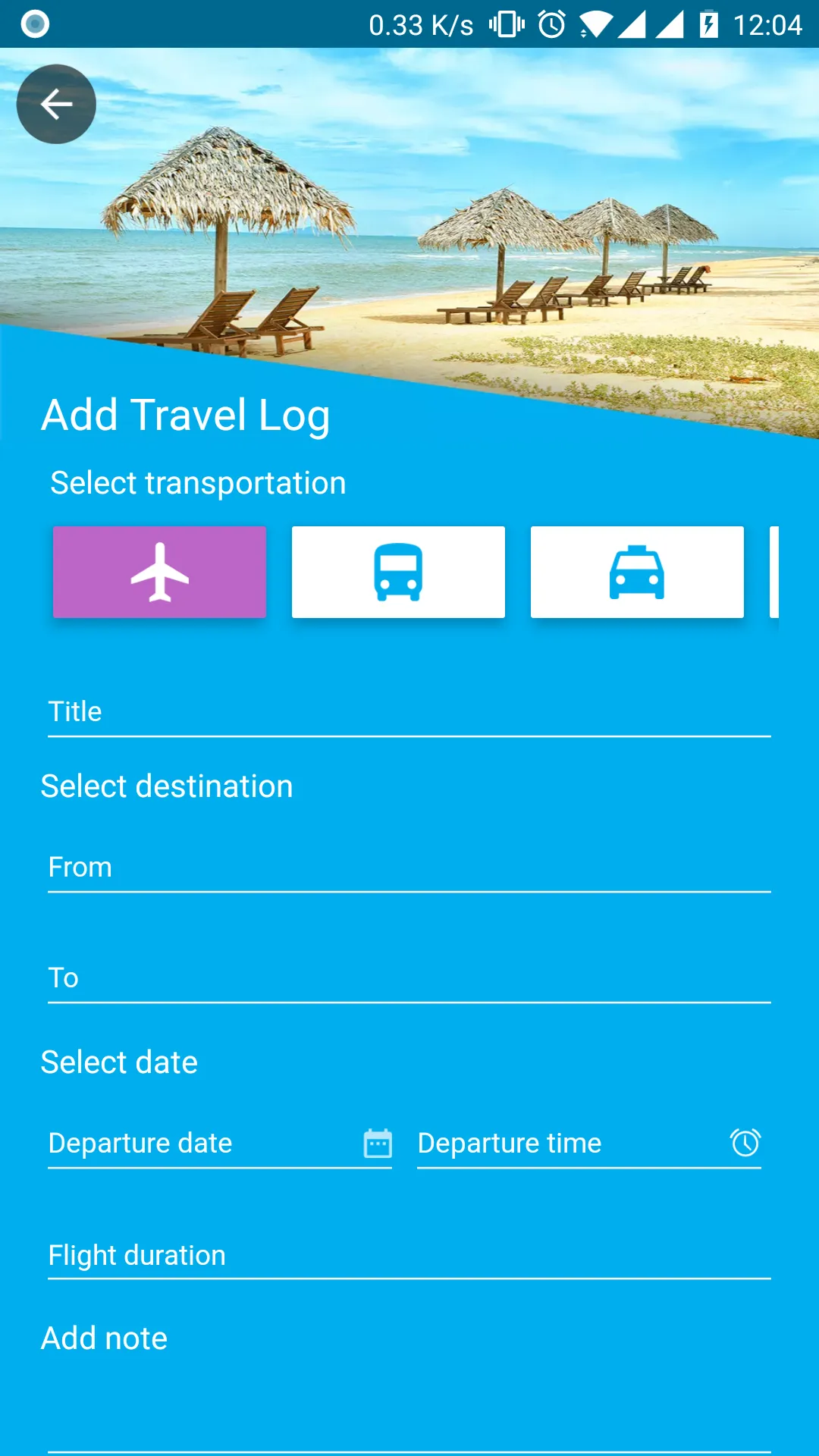 Travel History | Indus Appstore | Screenshot