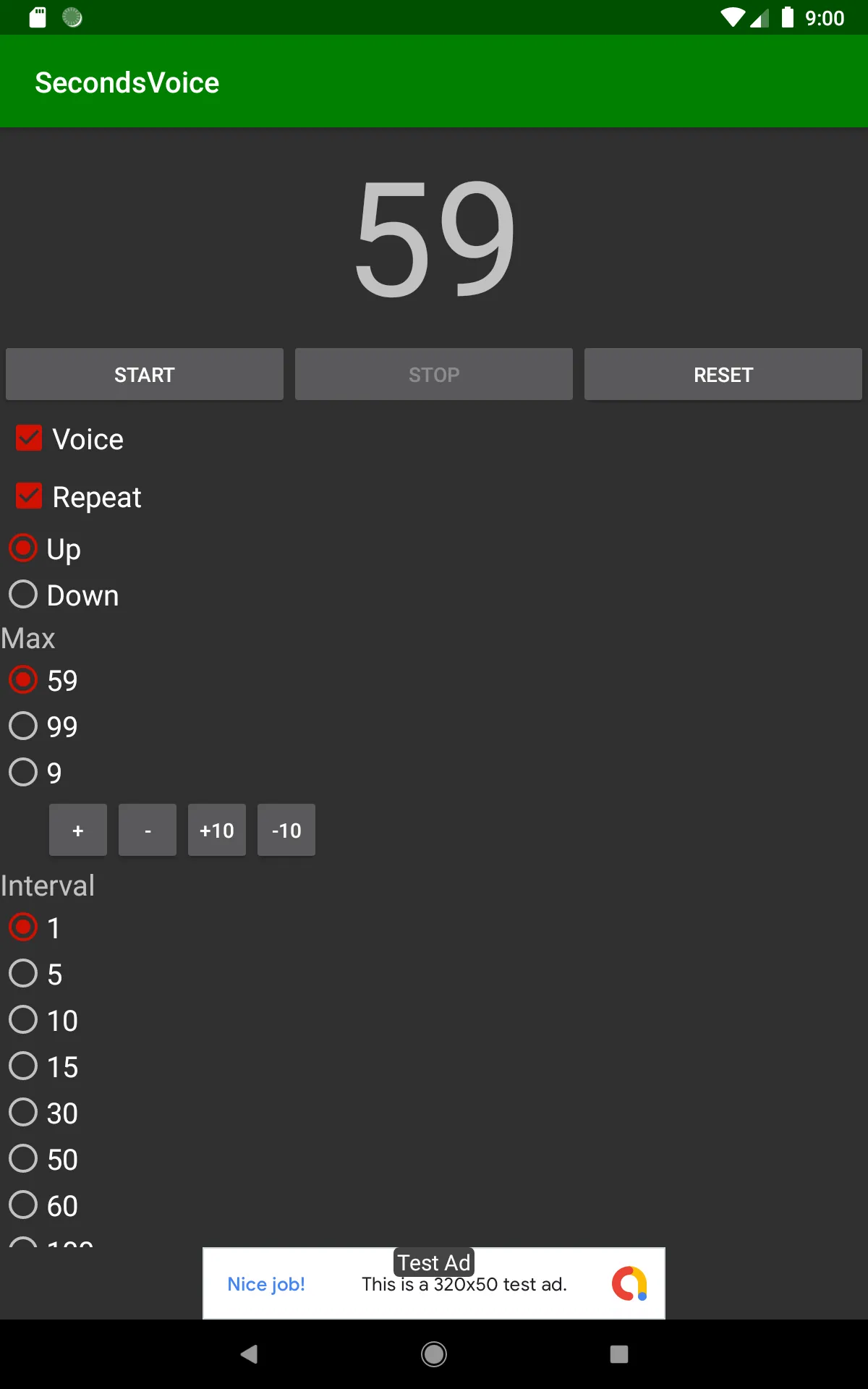 Seconds Voice | Indus Appstore | Screenshot