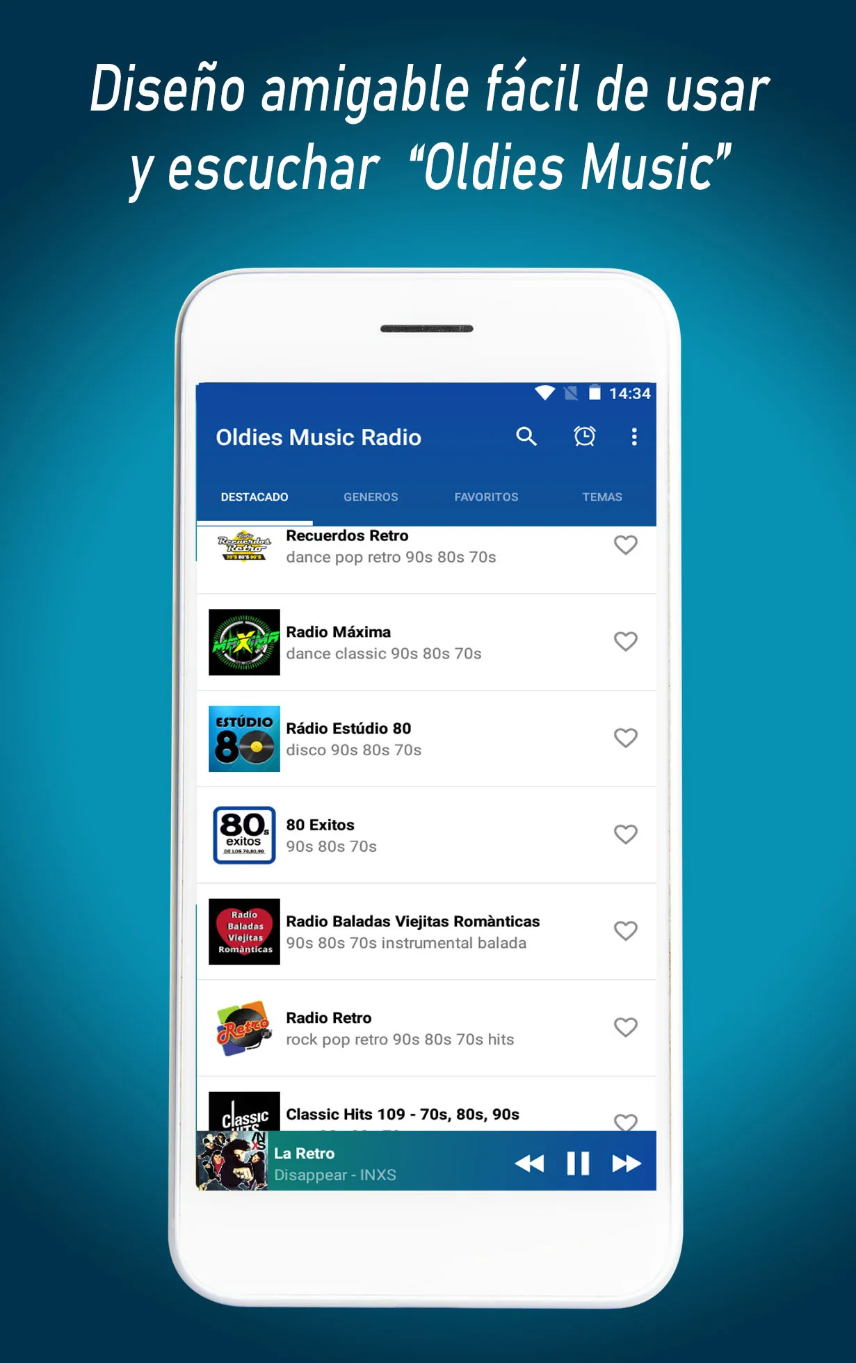 50s 60s 70s Oldies Music Radio | Indus Appstore | Screenshot