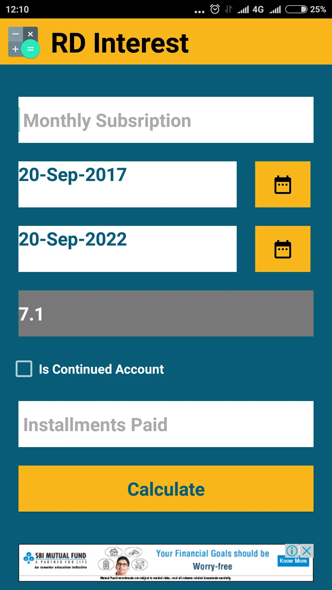 PO Interest Calculator | Indus Appstore | Screenshot