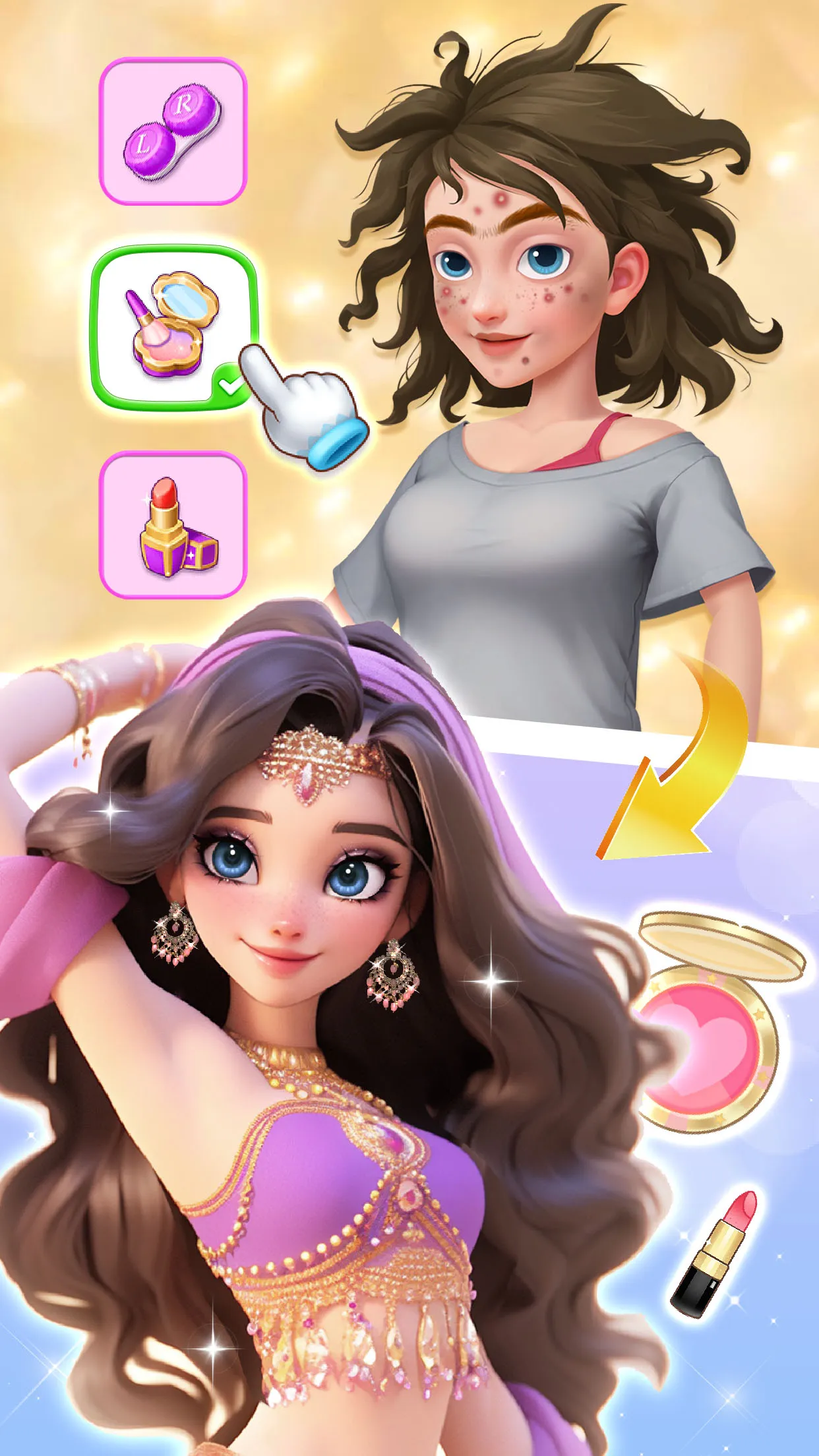 Beauty Merge - Makeup Game | Indus Appstore | Screenshot