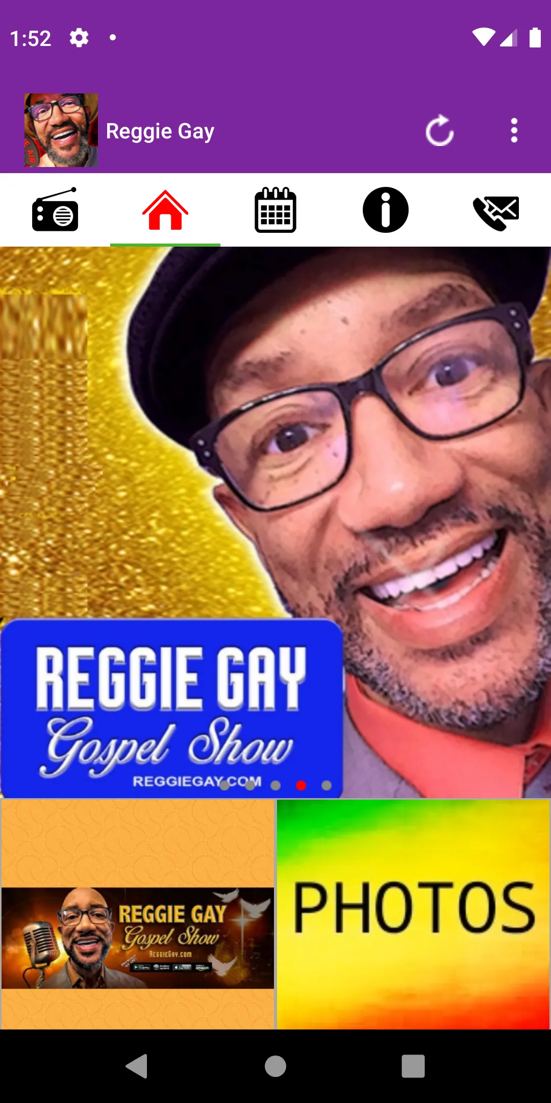 Reggie Gay - Gospel Music | Indus Appstore | Screenshot