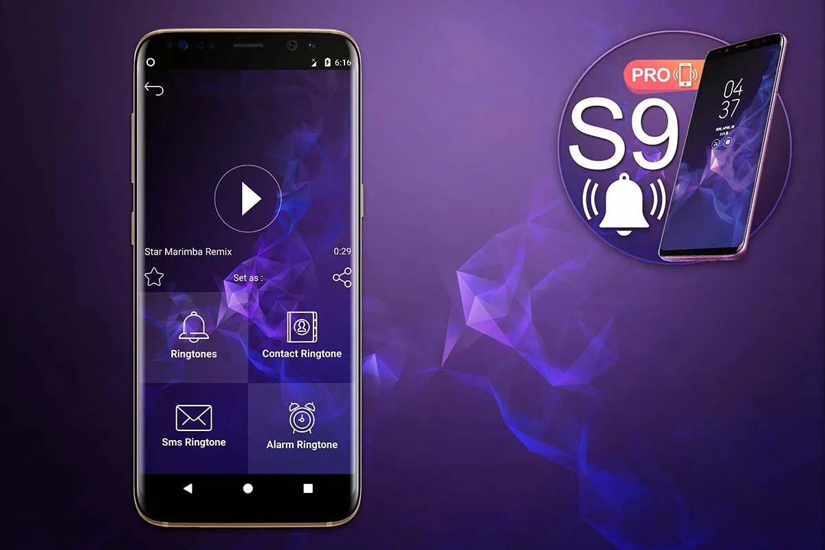 Galaxy S9 Plus Ringtones | Indus Appstore | Screenshot