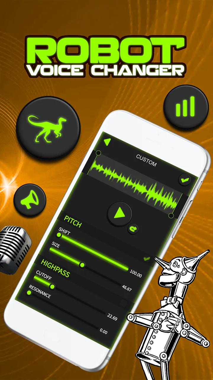 Robot Voice Changer | Indus Appstore | Screenshot