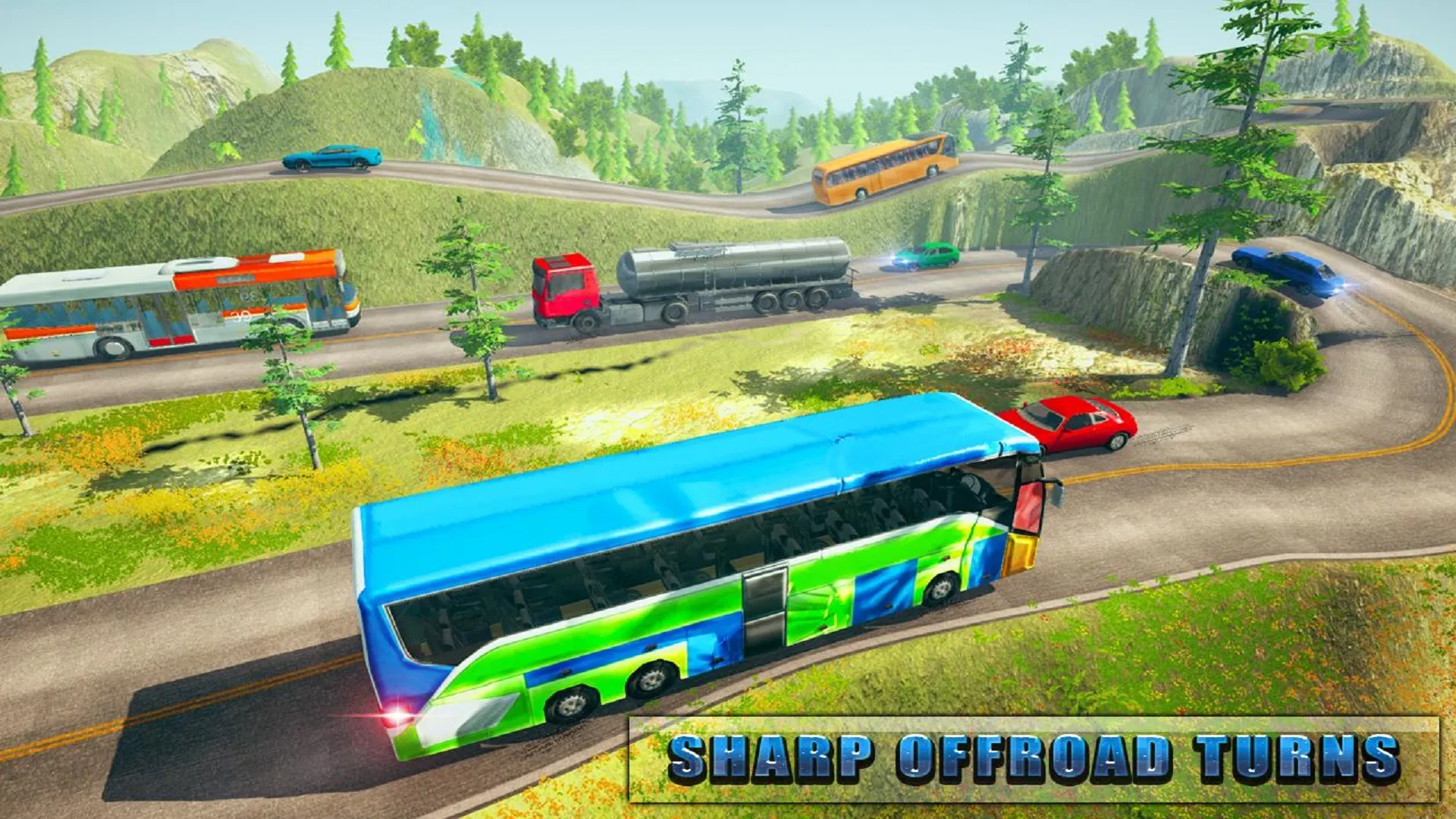 Offroad Bus Simulator 2020 | Indus Appstore | Screenshot