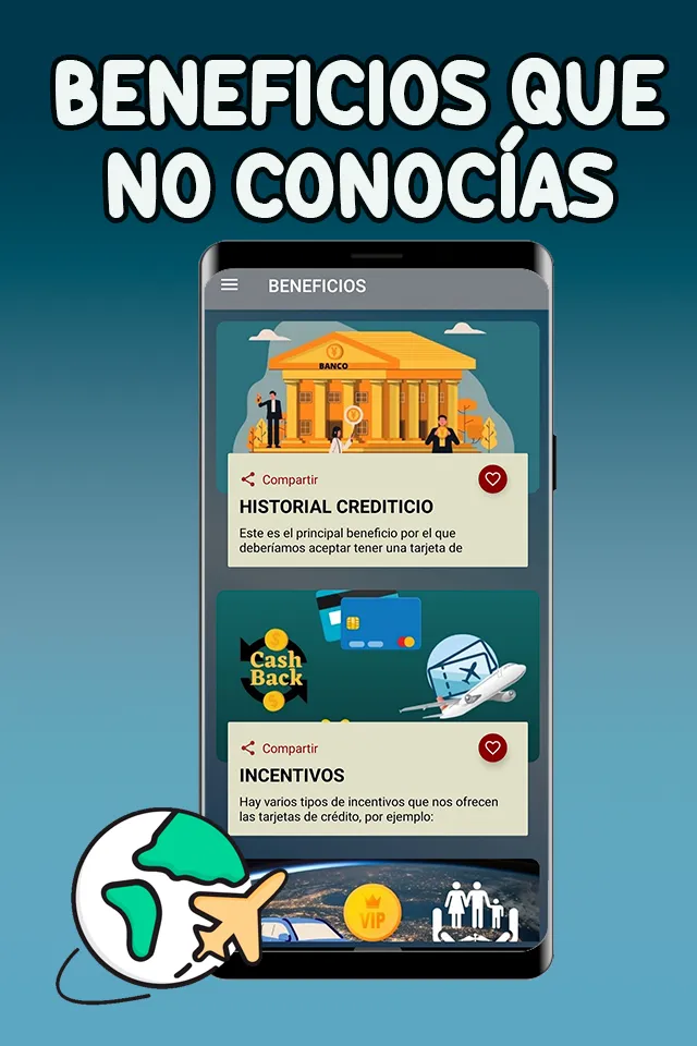 Tarjetas de crédito - Guía | Indus Appstore | Screenshot