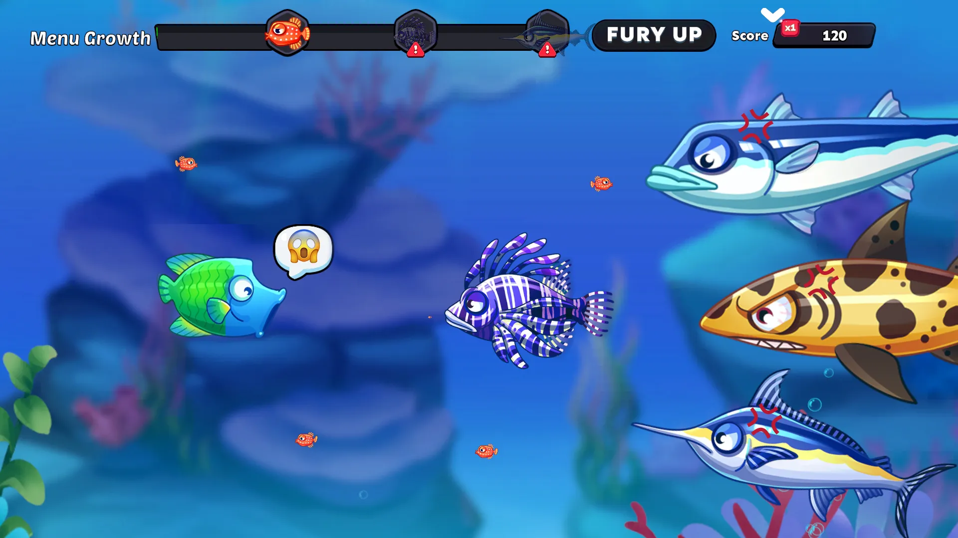 Fish Dash: Shark Eater Frenzy | Indus Appstore | Screenshot