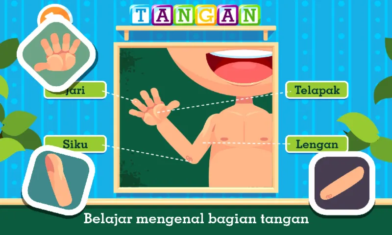 Marbel Belajar Bagian Tubuh | Indus Appstore | Screenshot