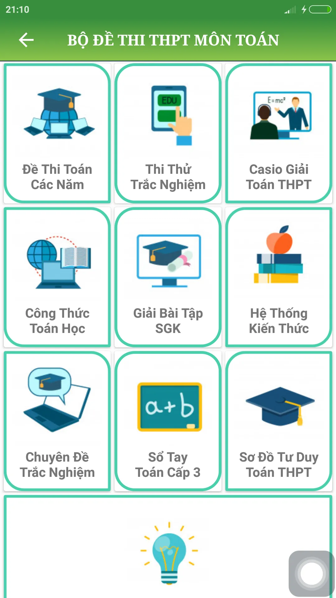 Bộ Đề Toán Luyện Thi THPT QG | Indus Appstore | Screenshot