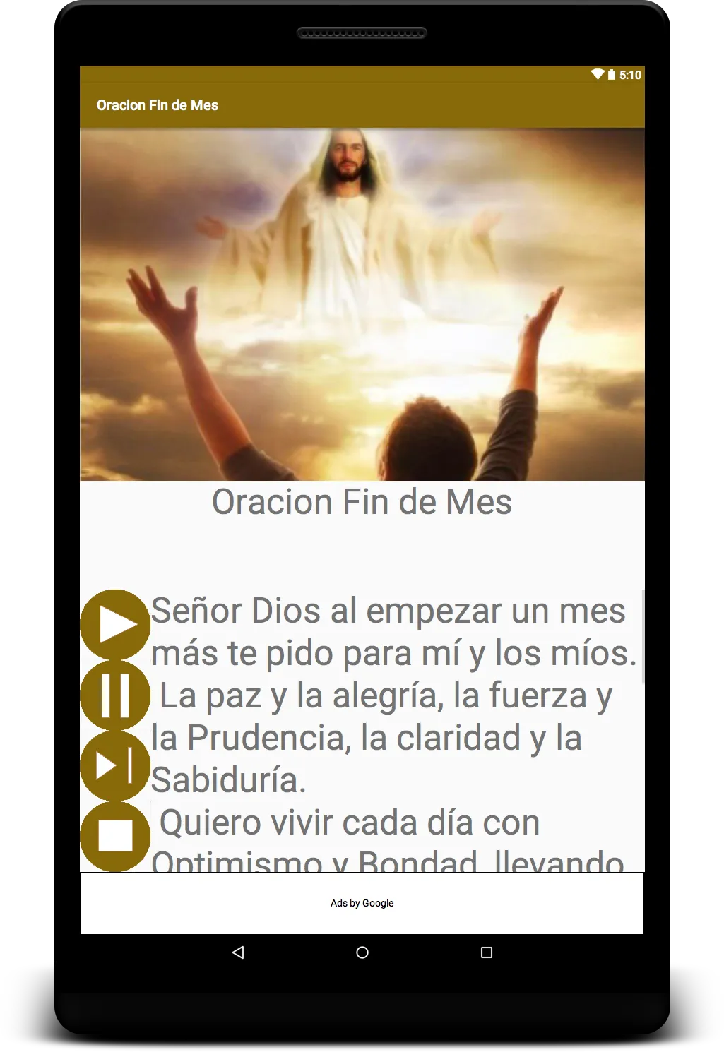 Oración Fin de Mes | Indus Appstore | Screenshot