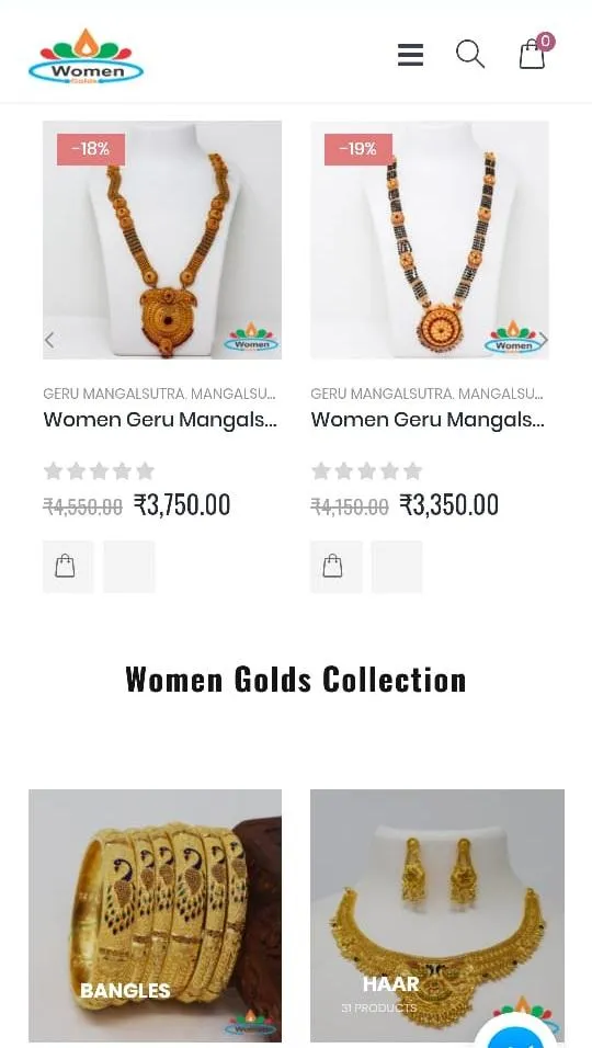 Women Golds - One Gram Jewelle | Indus Appstore | Screenshot