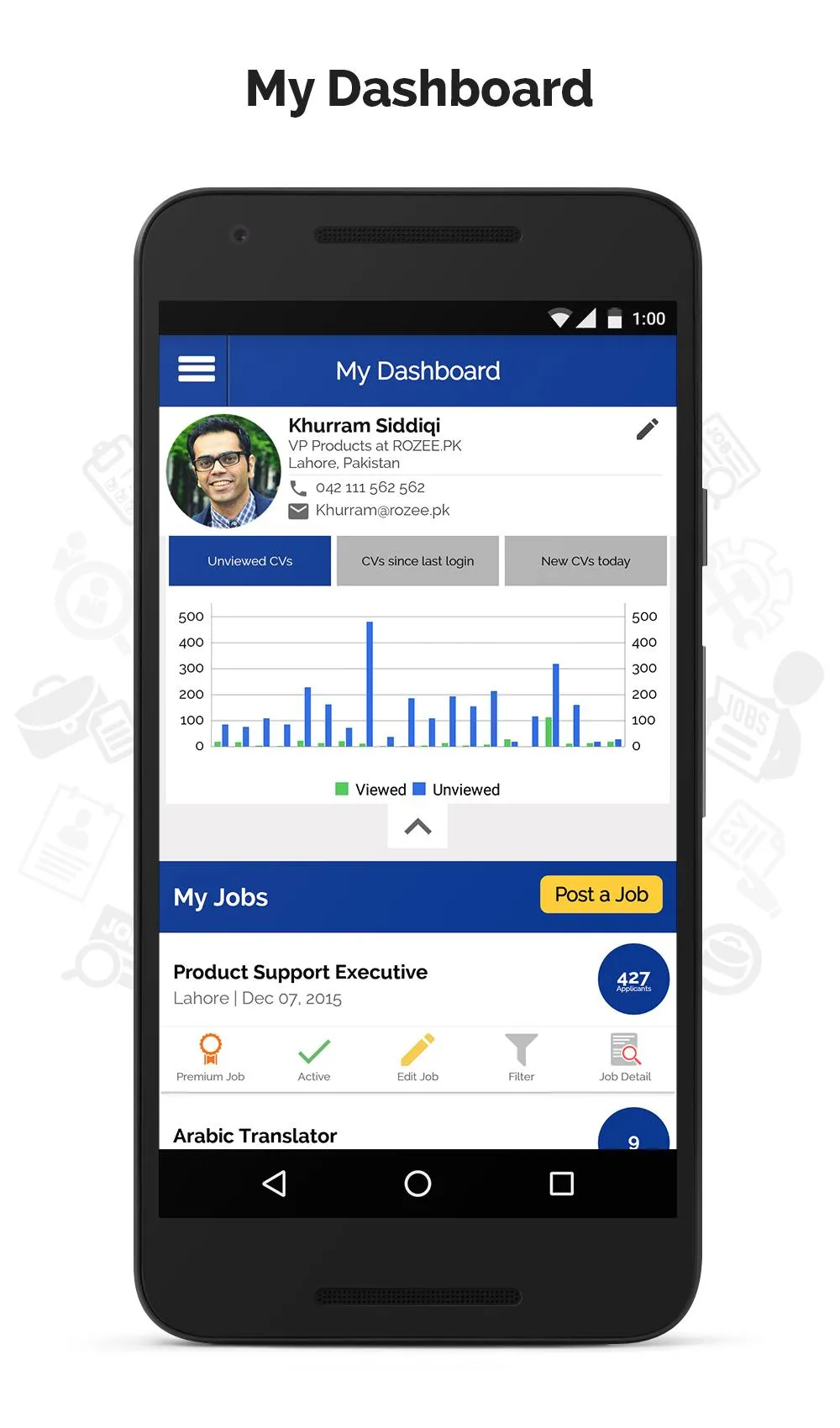 ROZEE.PK - Employer App | Indus Appstore | Screenshot