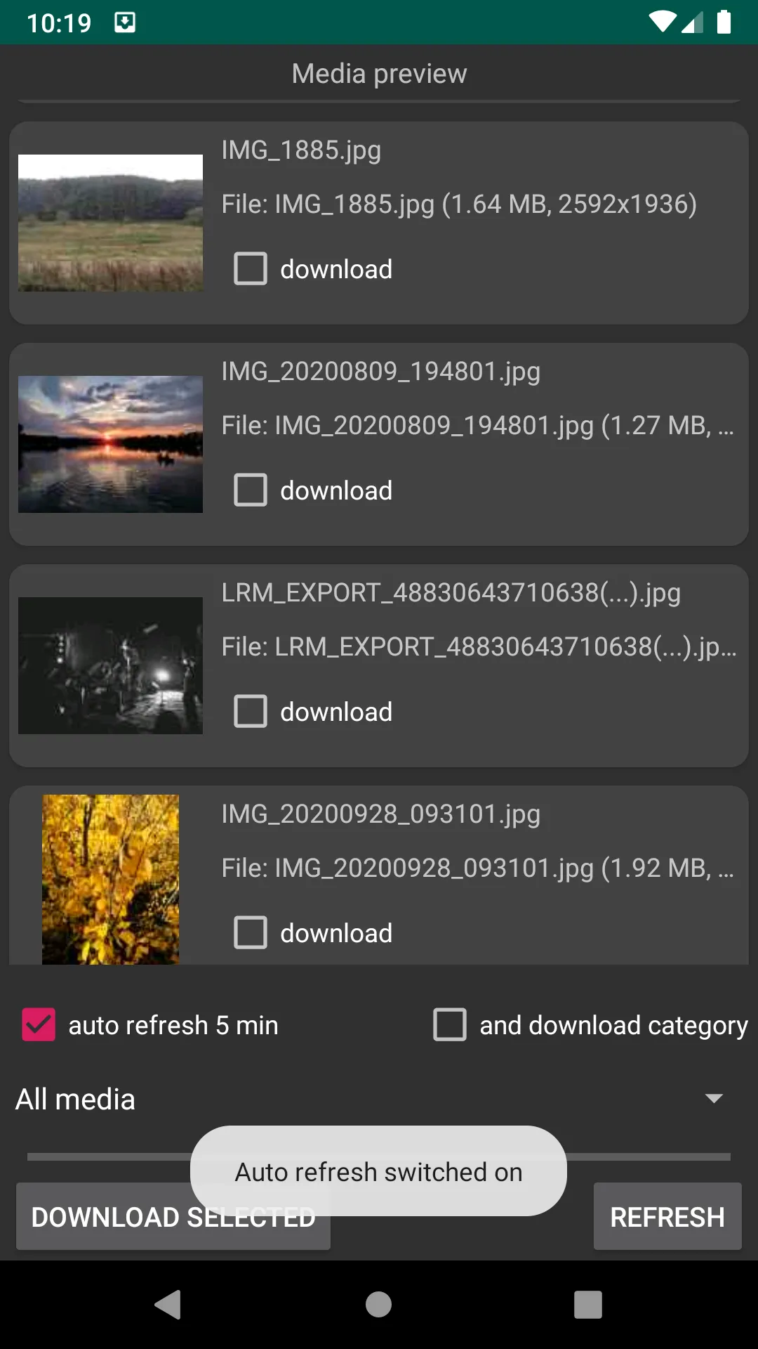 Imageboard media grab 2.3 | Indus Appstore | Screenshot