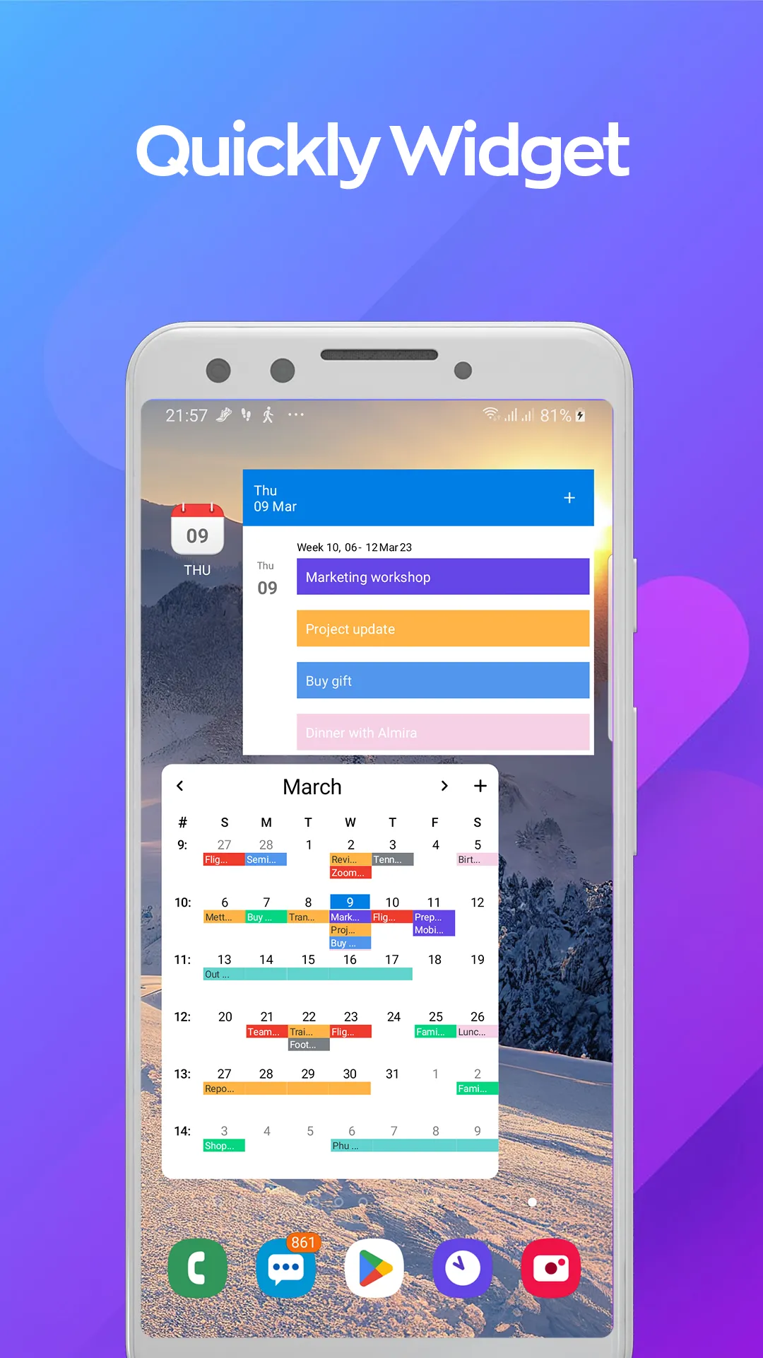 Calendar Pro - Work Planner | Indus Appstore | Screenshot