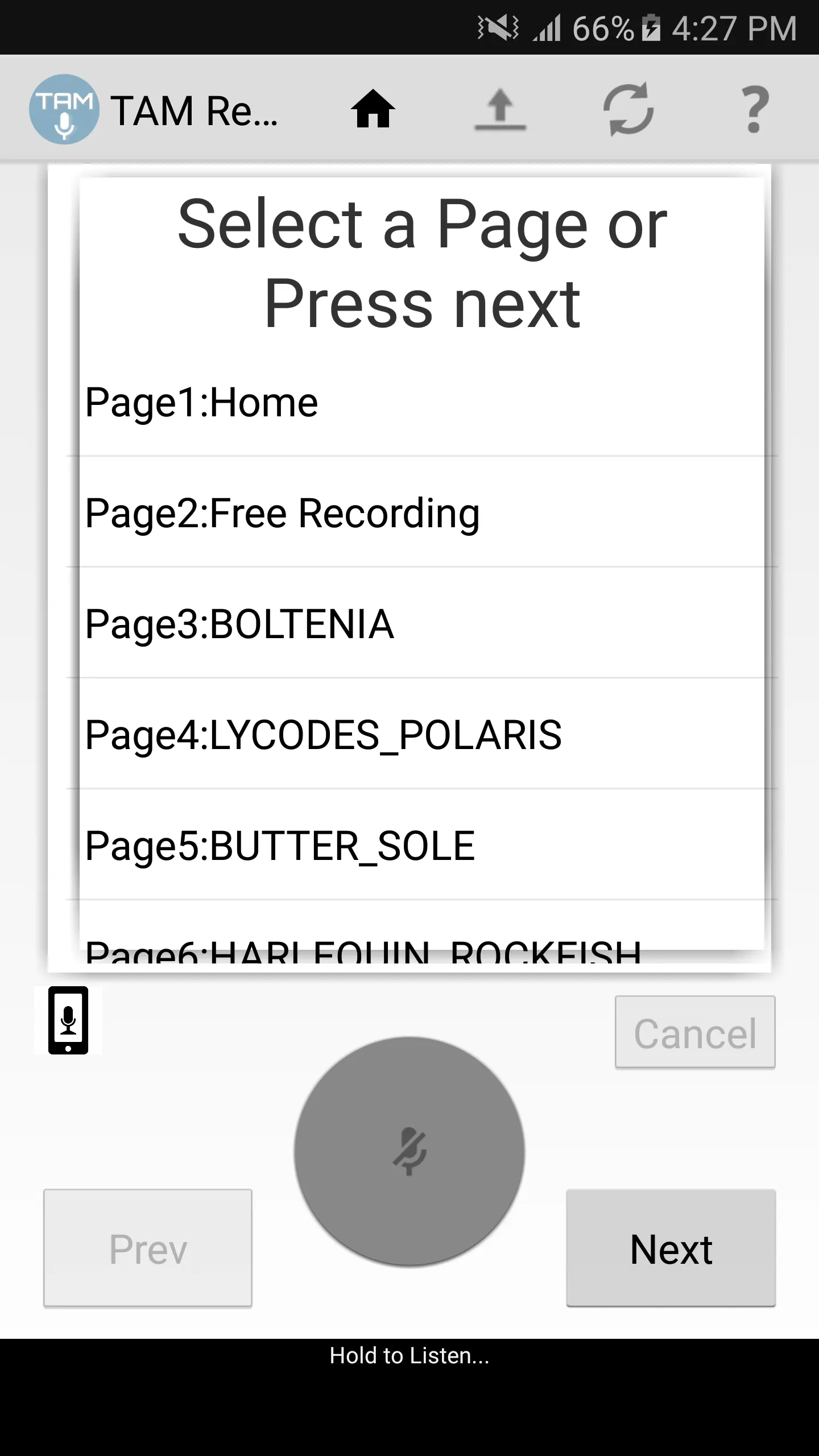 TAM Recorder | Indus Appstore | Screenshot