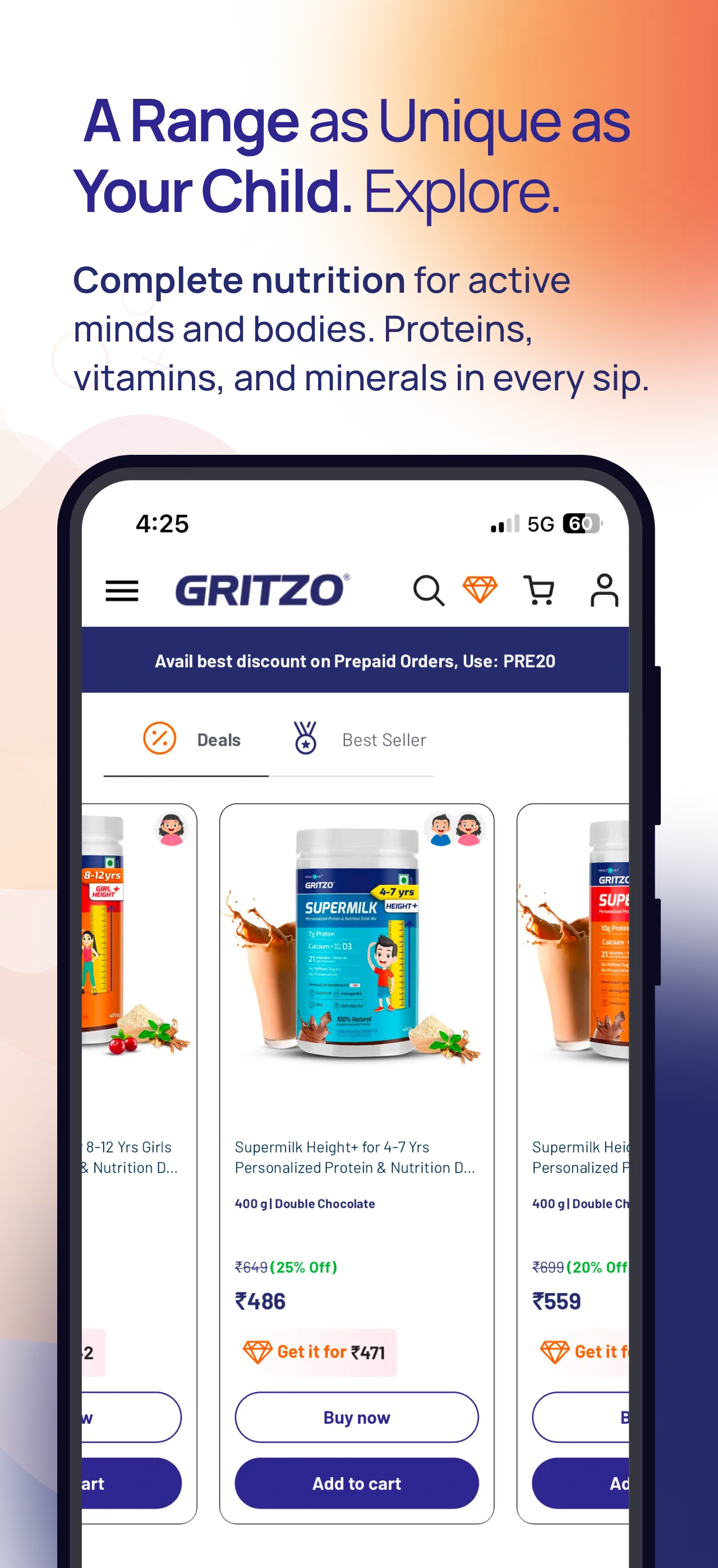 Gritzo | Indus Appstore | Screenshot
