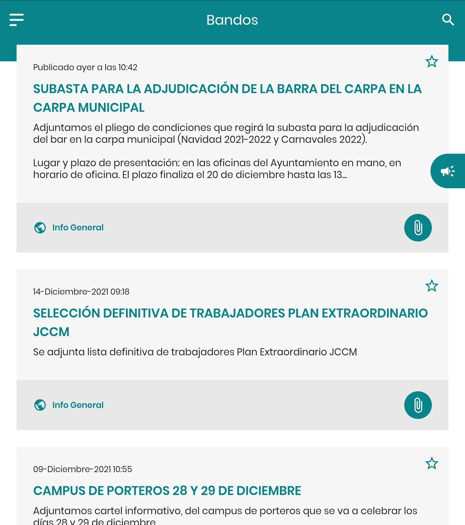 Arenas de San Juan Informa | Indus Appstore | Screenshot