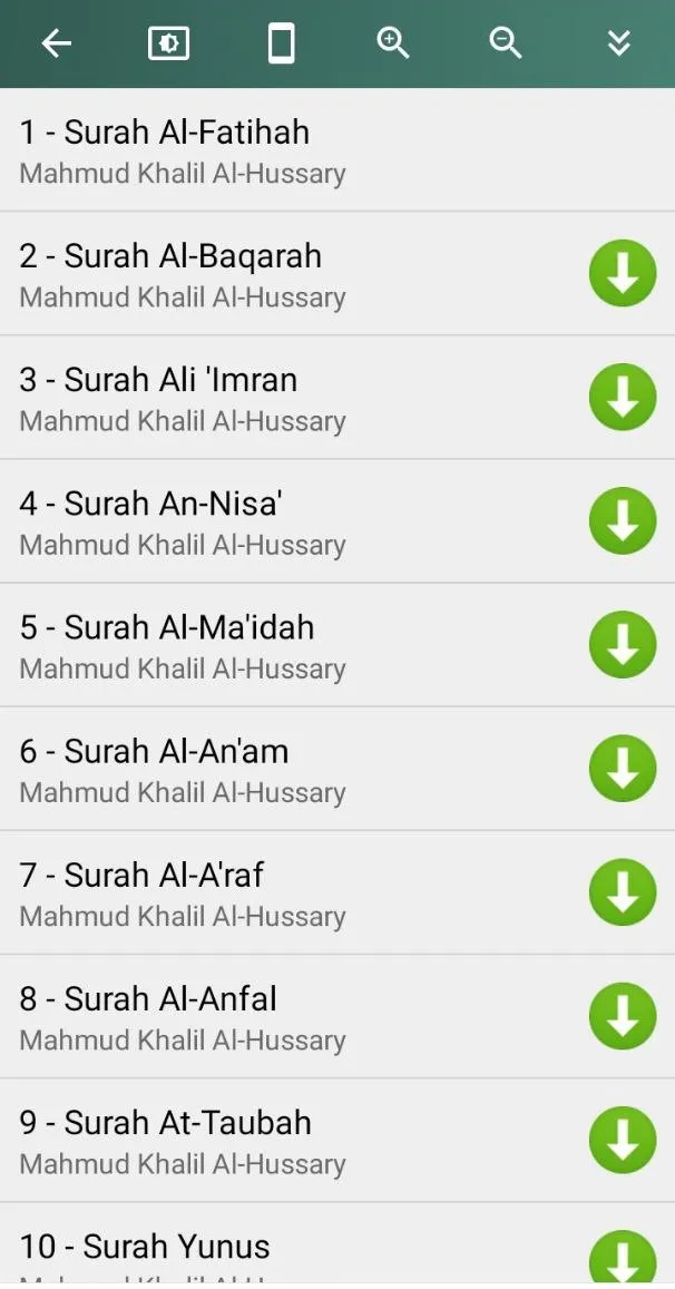 Al Quran (Mushaf) & Reciters | Indus Appstore | Screenshot