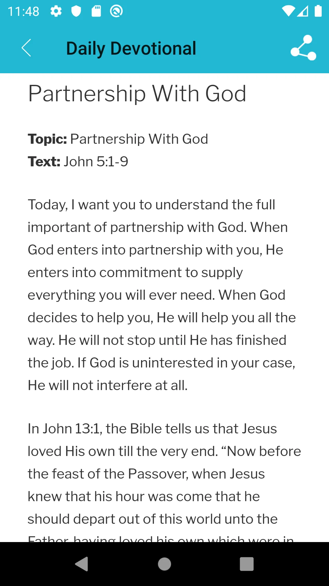 Open Heaven Daily Devotional | Indus Appstore | Screenshot