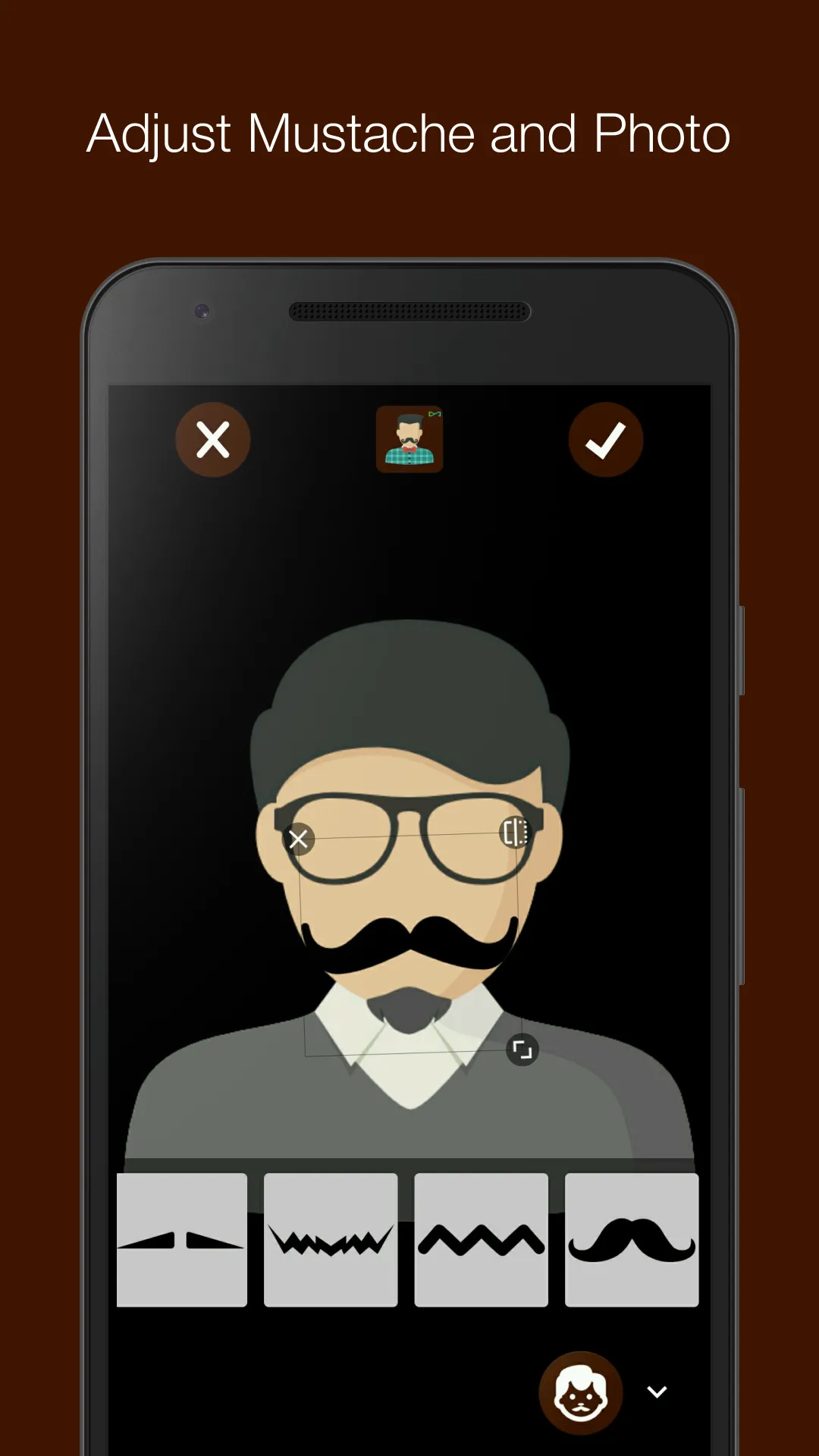 Mustache Photo Editor | Indus Appstore | Screenshot