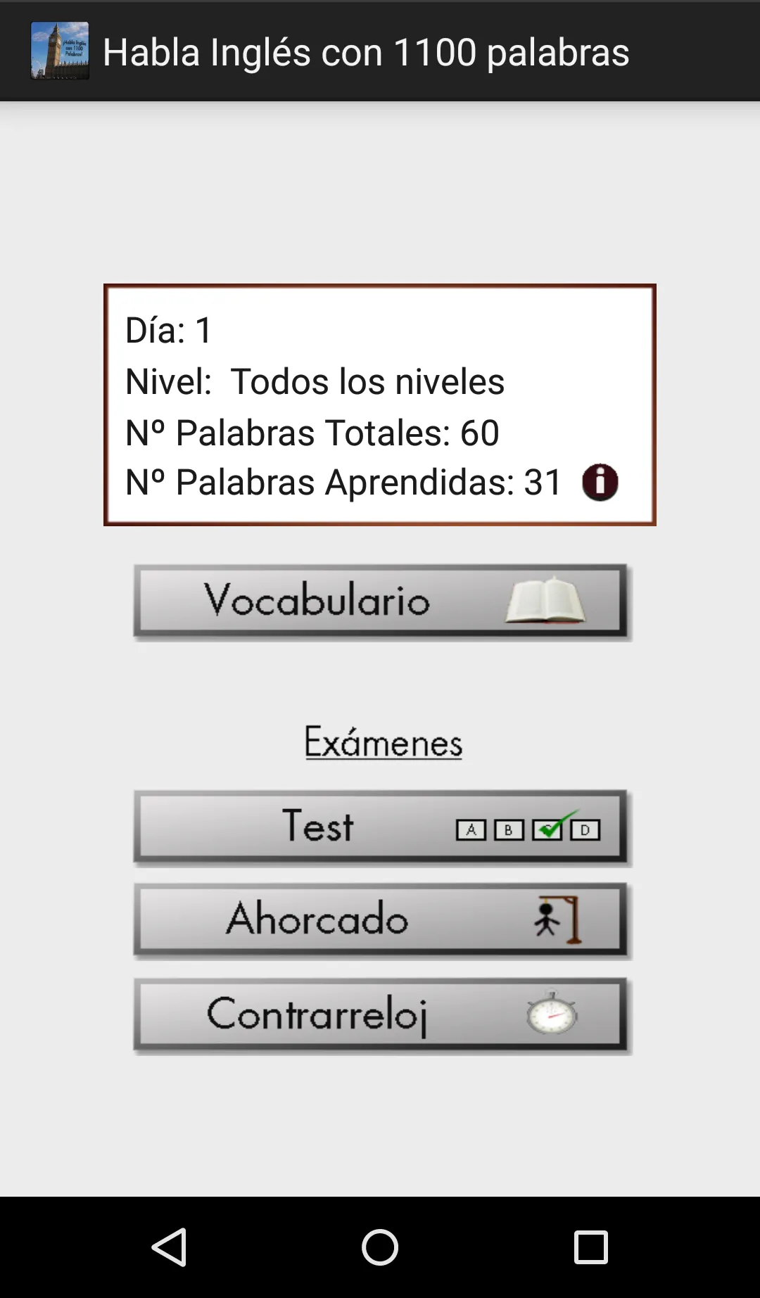 Habla Inglés con 1100 palabras | Indus Appstore | Screenshot