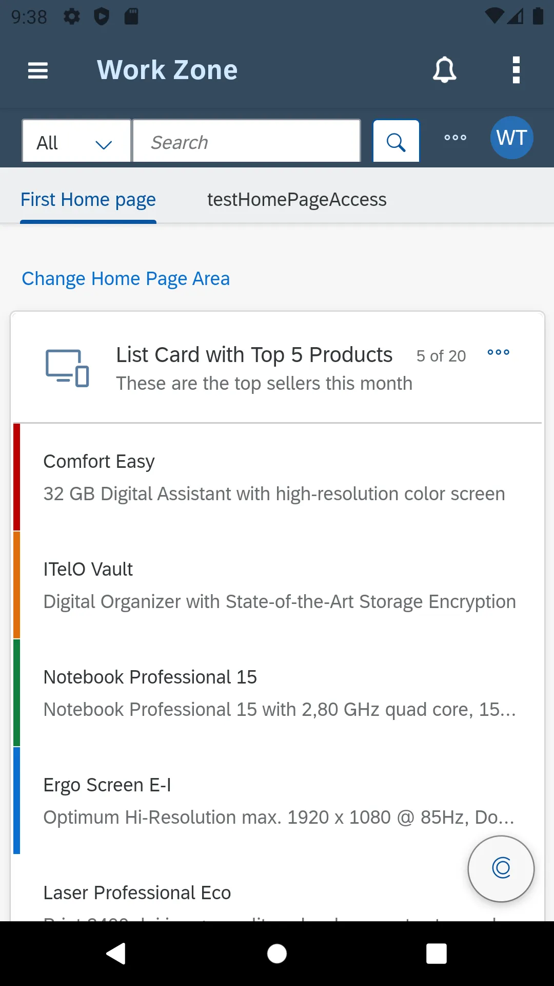 SAP Build Work Zone Advanced | Indus Appstore | Screenshot