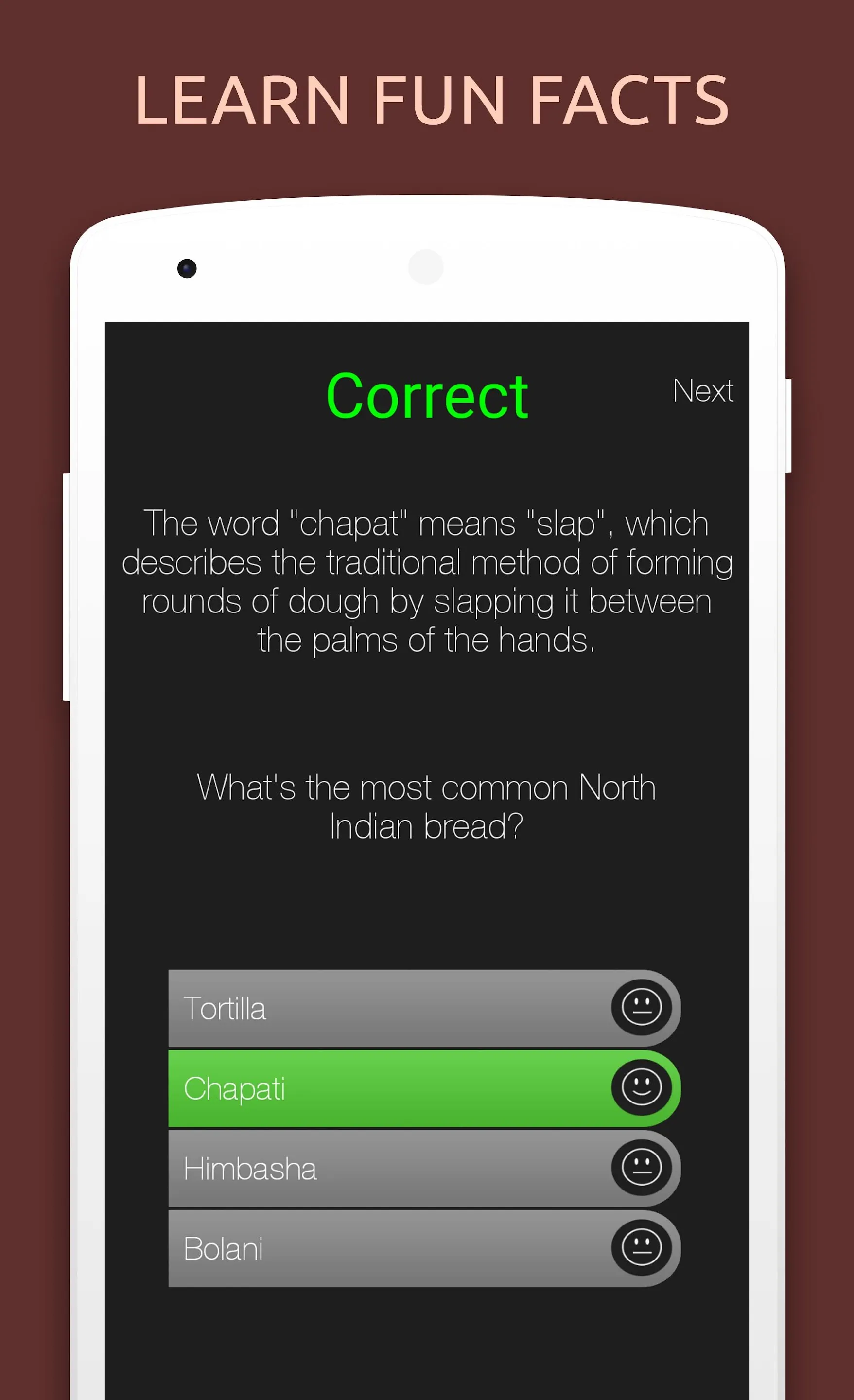 Food Quiz Test Trivia Game | Indus Appstore | Screenshot