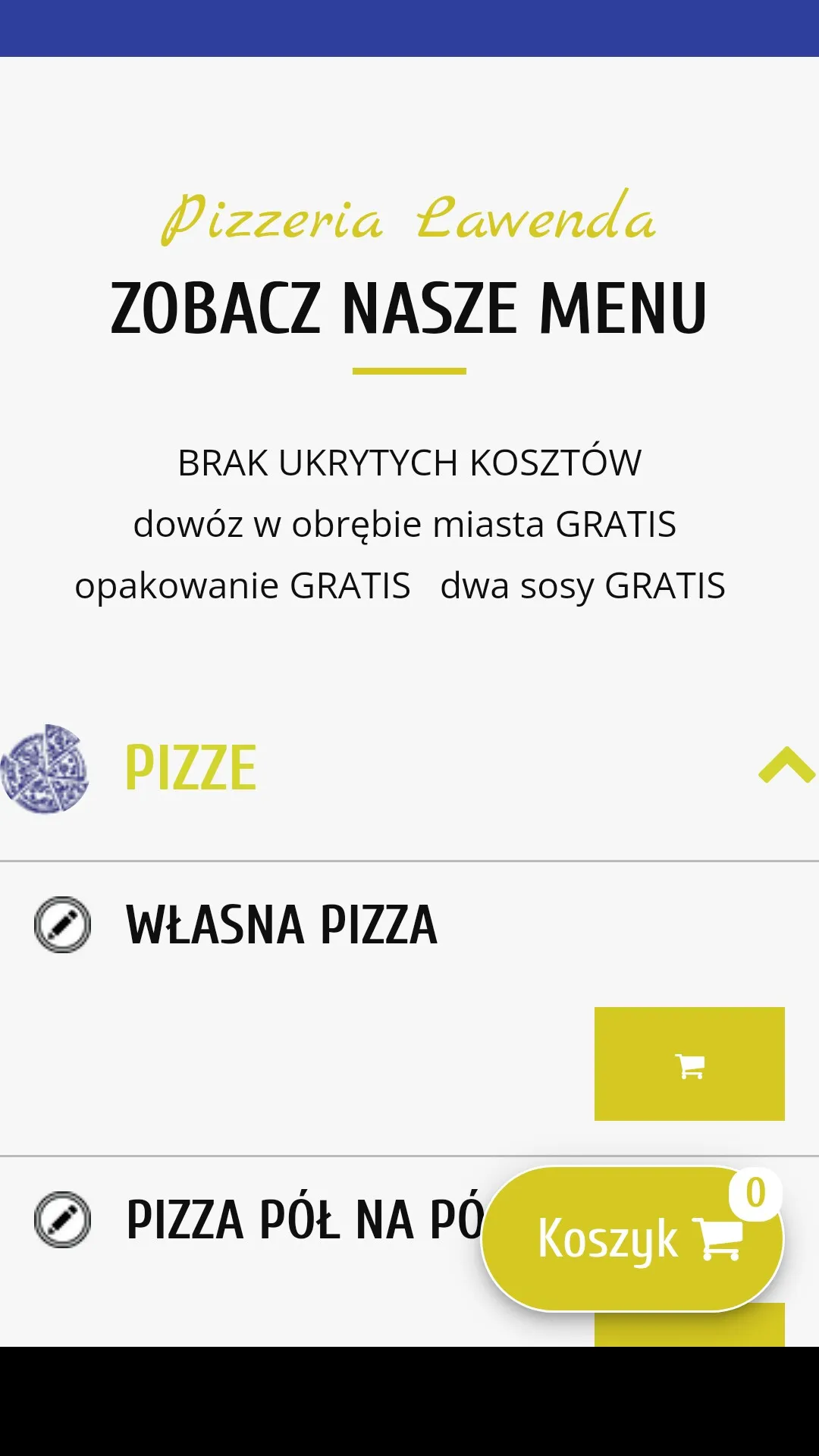 Pizzeria Lawenda | Indus Appstore | Screenshot