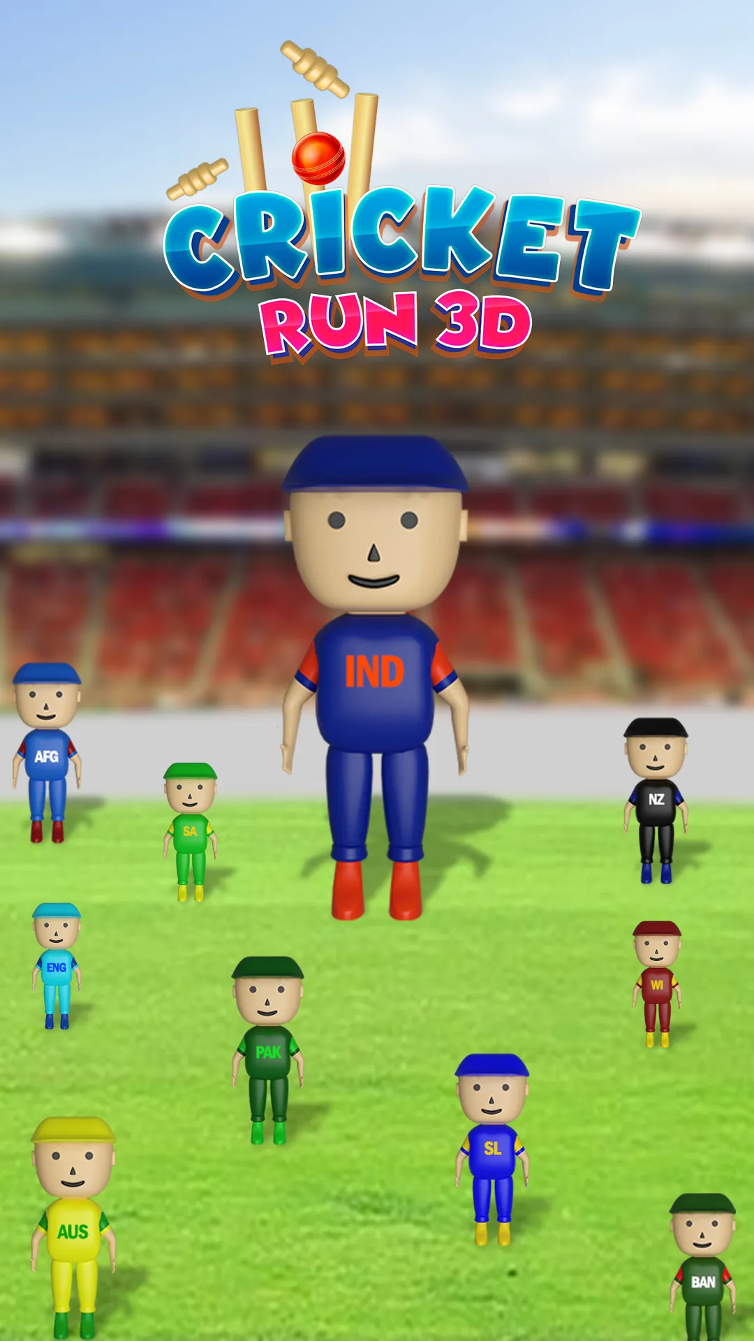 Cricket Run 3D - Running Game | Indus Appstore | Screenshot