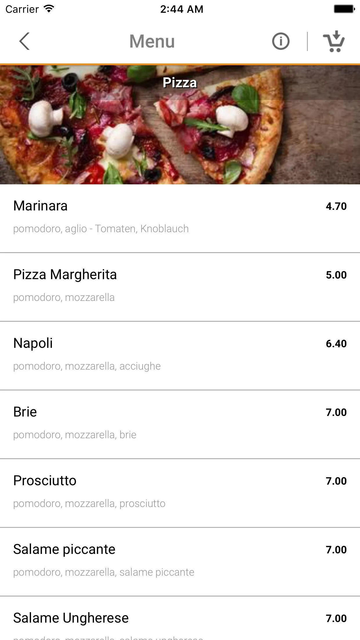 Pizzeria Happy Pomodoro | Indus Appstore | Screenshot