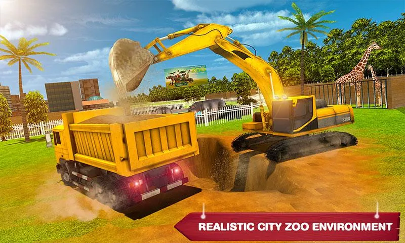 City Zoo Construction Trucks | Indus Appstore | Screenshot