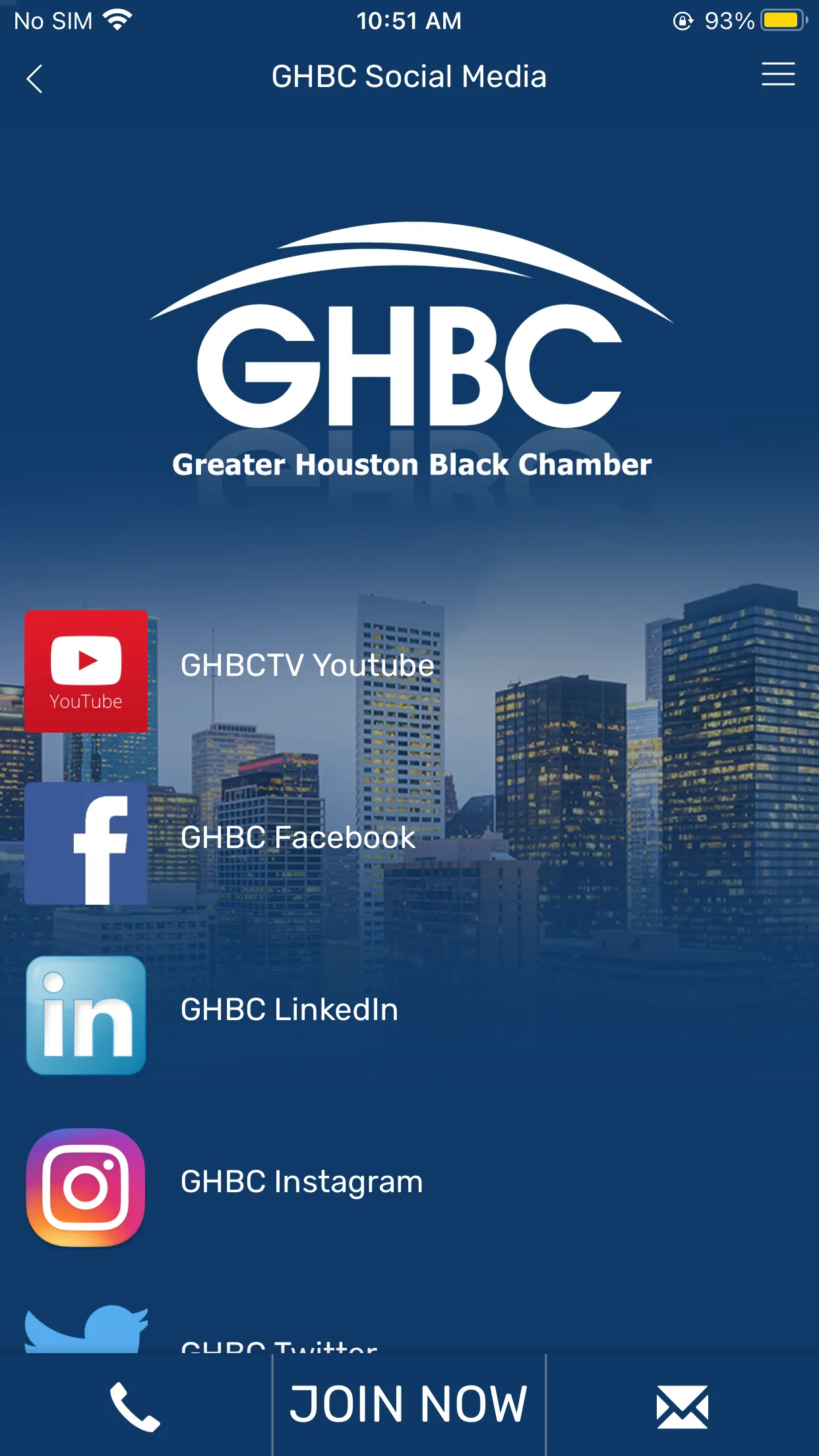 GHBC Mobile App | Indus Appstore | Screenshot