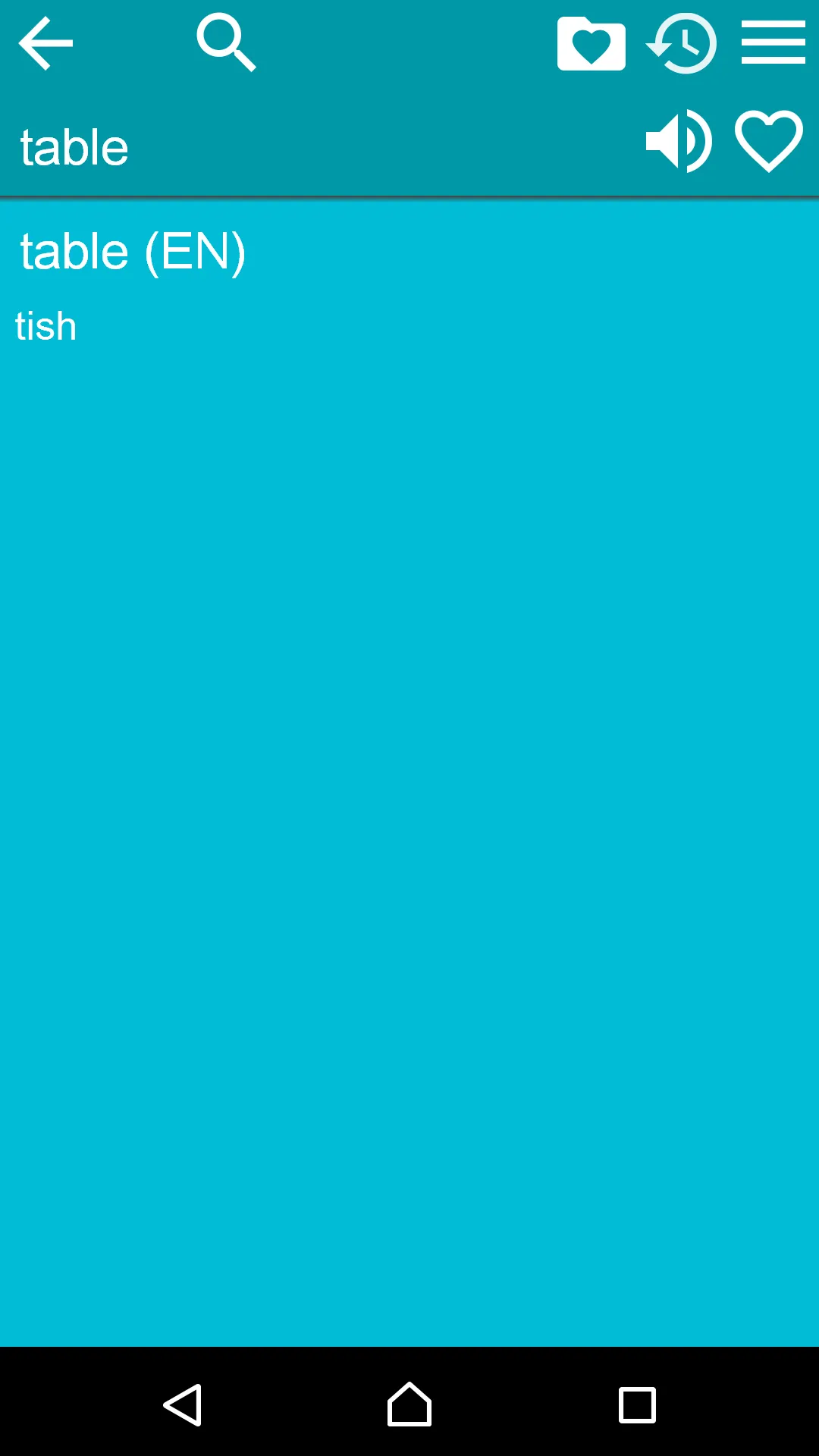 English Yiddish Dictionary | Indus Appstore | Screenshot