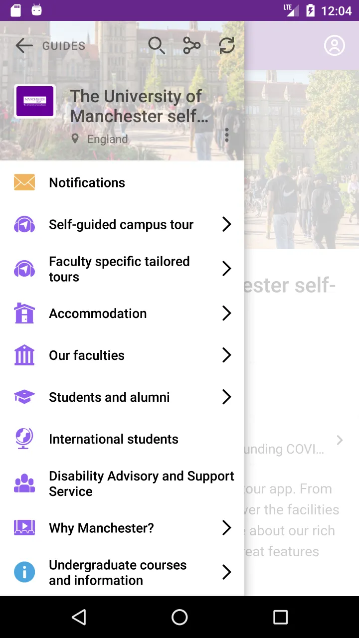 Visit UoM | Indus Appstore | Screenshot