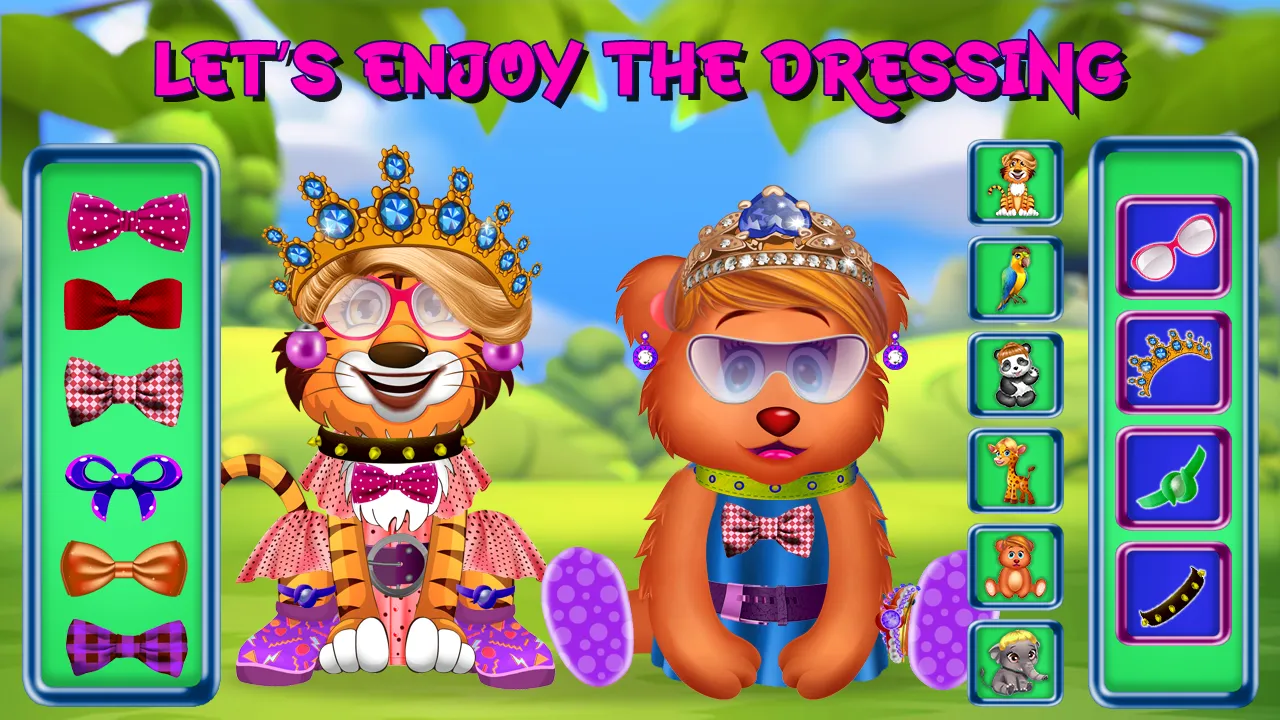 Animals Hair styles Girls Game | Indus Appstore | Screenshot