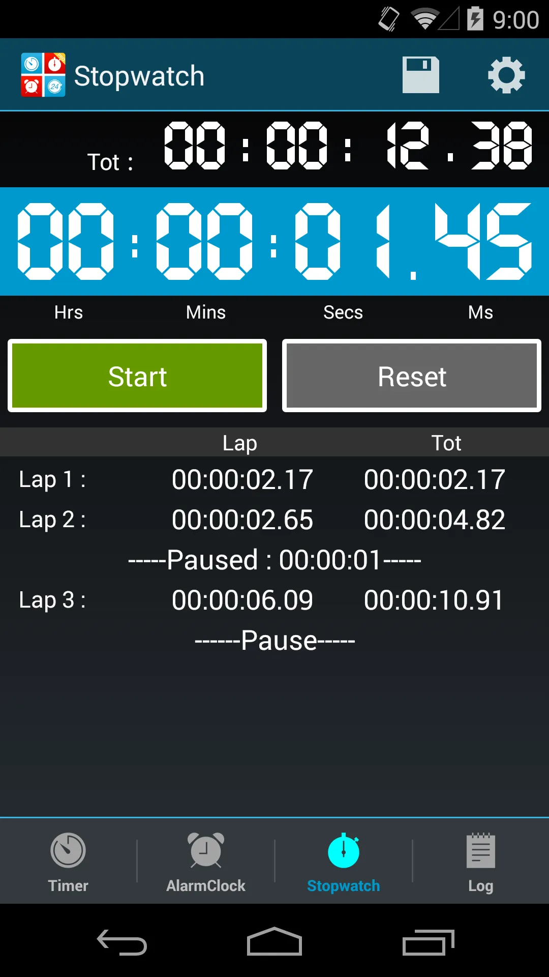 Timers4Me - Timer & Stopwatch | Indus Appstore | Screenshot