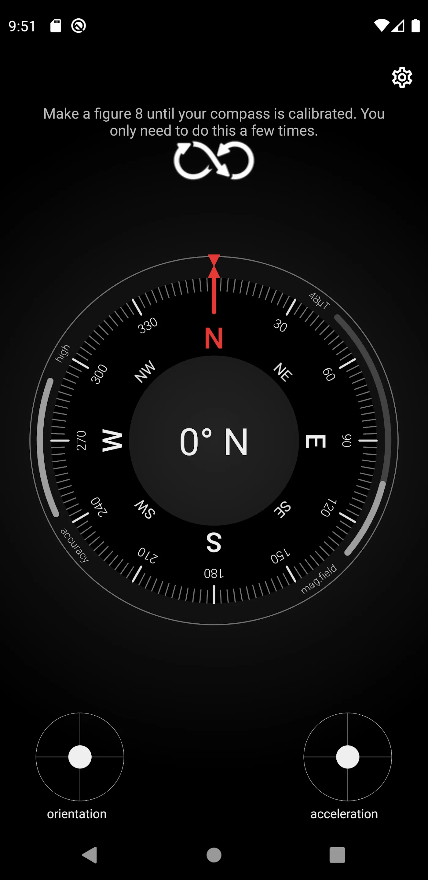 Mini Compass | Indus Appstore | Screenshot